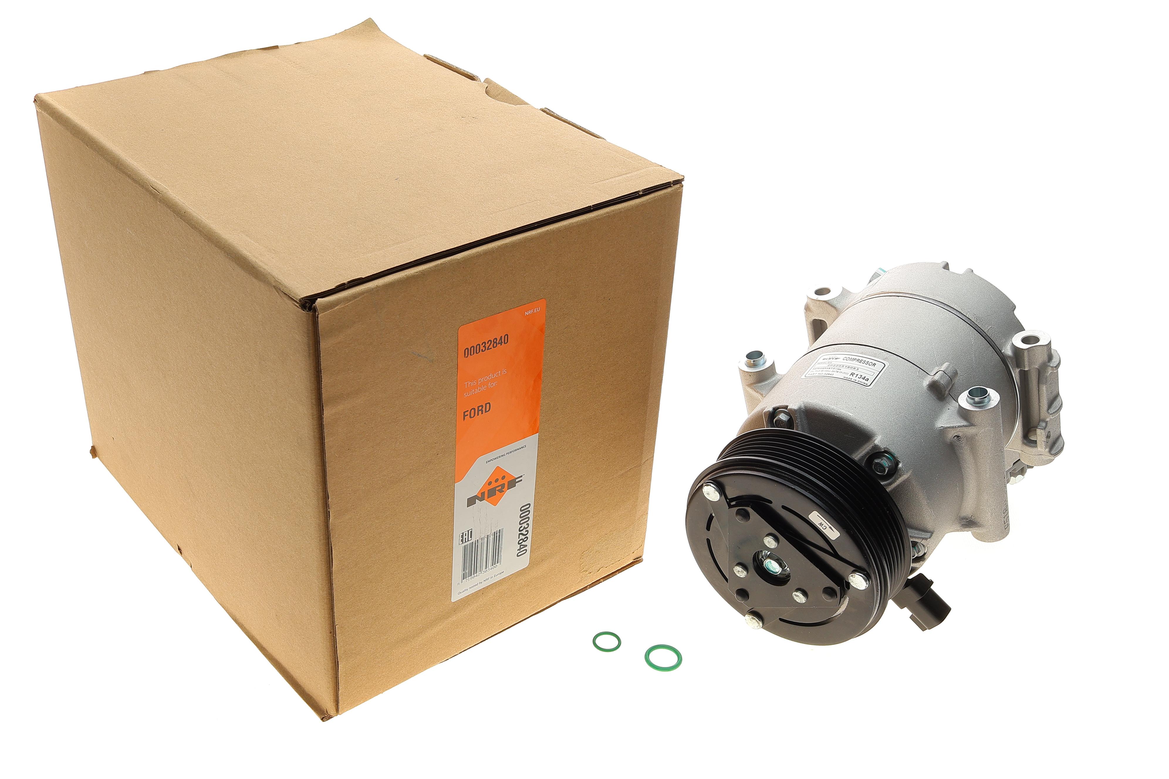 Компресор кондиціонера Ford Fiesta VI/Focus III 1.25-1.6/1.4TDCI/1.6TDCI 10-