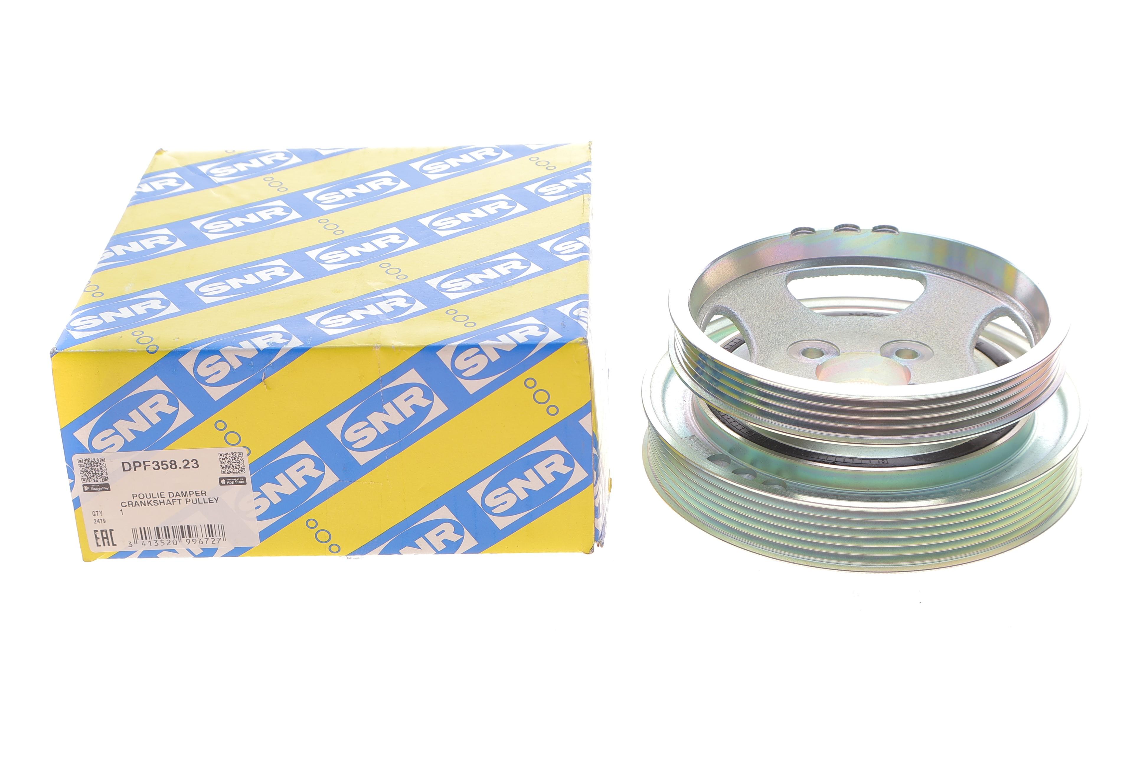 Шків колінвалу Fiat Doblo 1.3JTD (+AC)