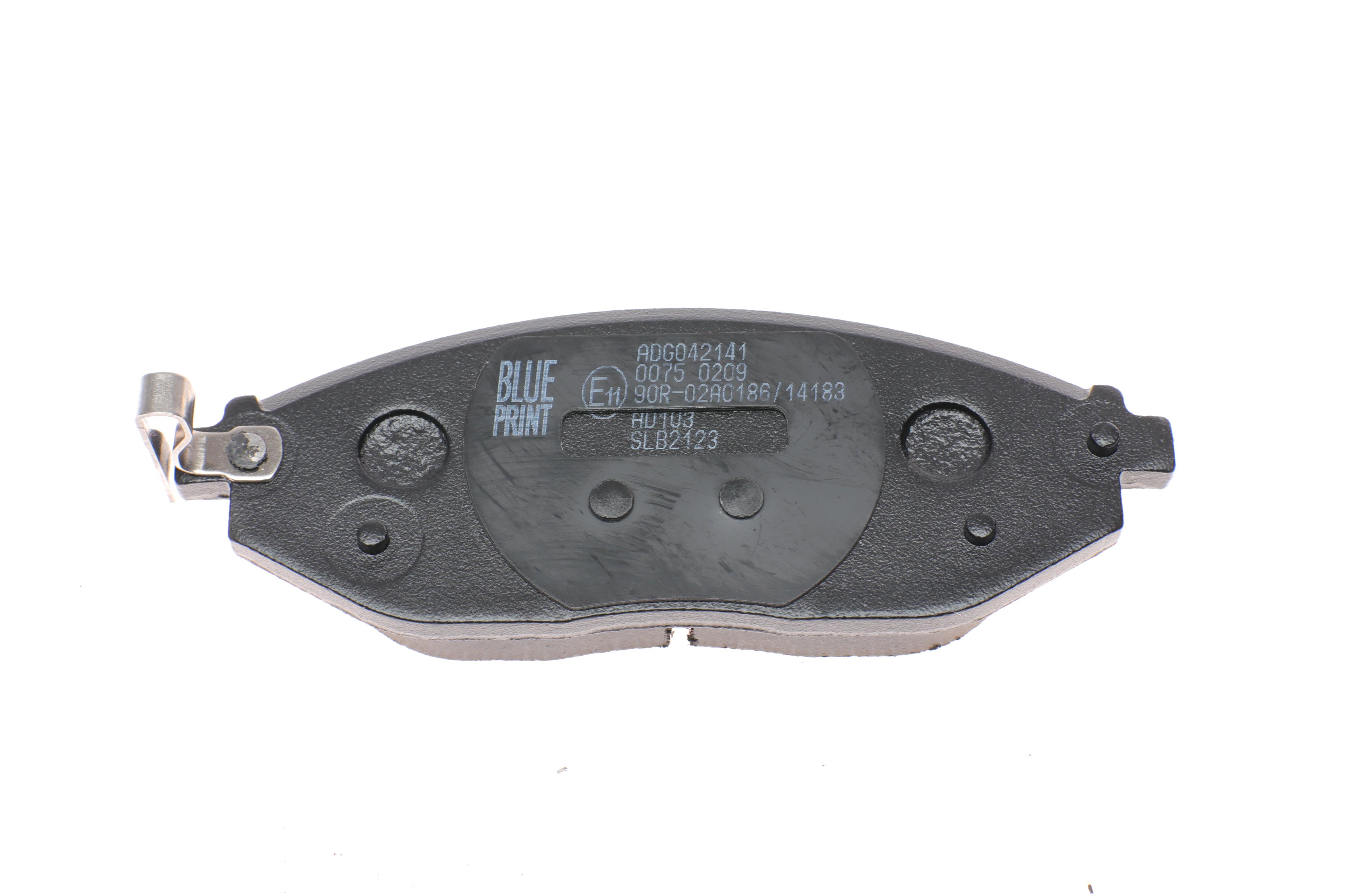 Колодки гальмівні (передні) Chevrolet Spark 1.0-1.2 i 10-