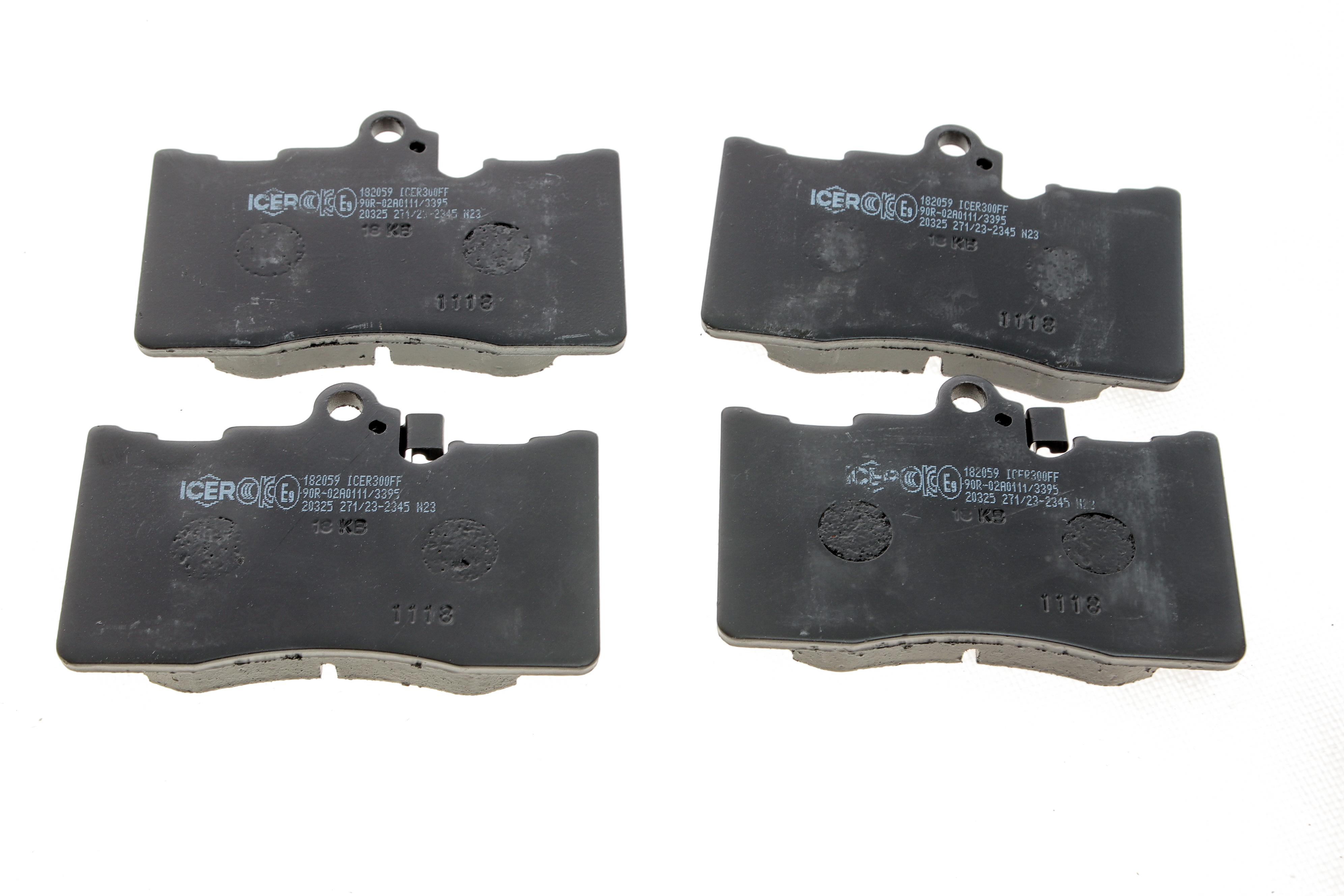 Колодки гальмівні (передні) Lexus GS/IS II/III 05-//RC 14-/Toyota Crown 08-12