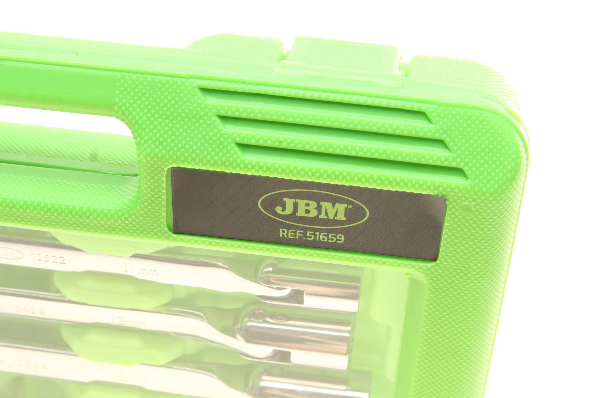 Набір ключів шарнірних 8x9-18x19 мм 6 од.