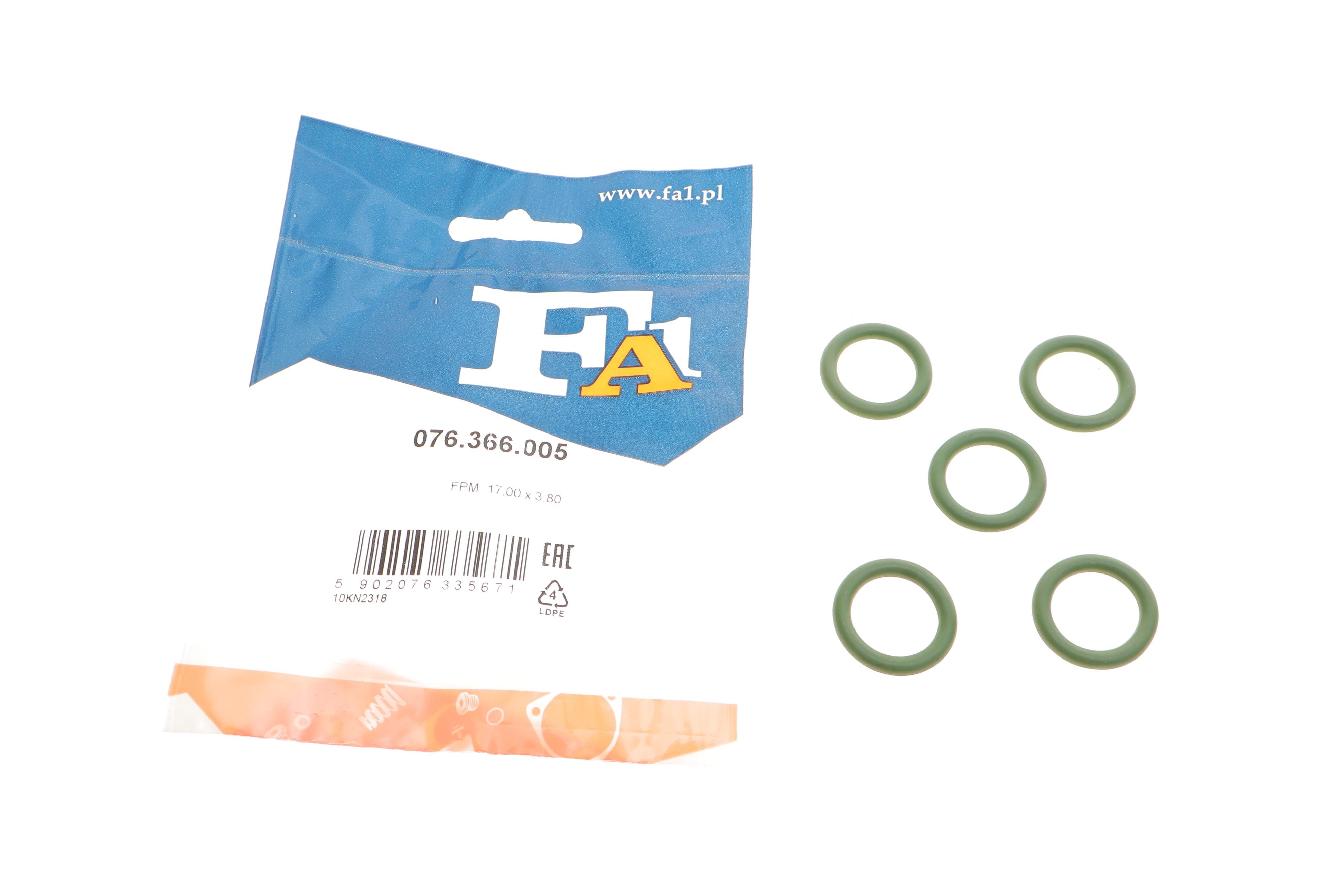 Прокладка турбіни ущільнююча MB Sprinter 96- OM601/602 (17x3.8) (к-кт 5 шт.)