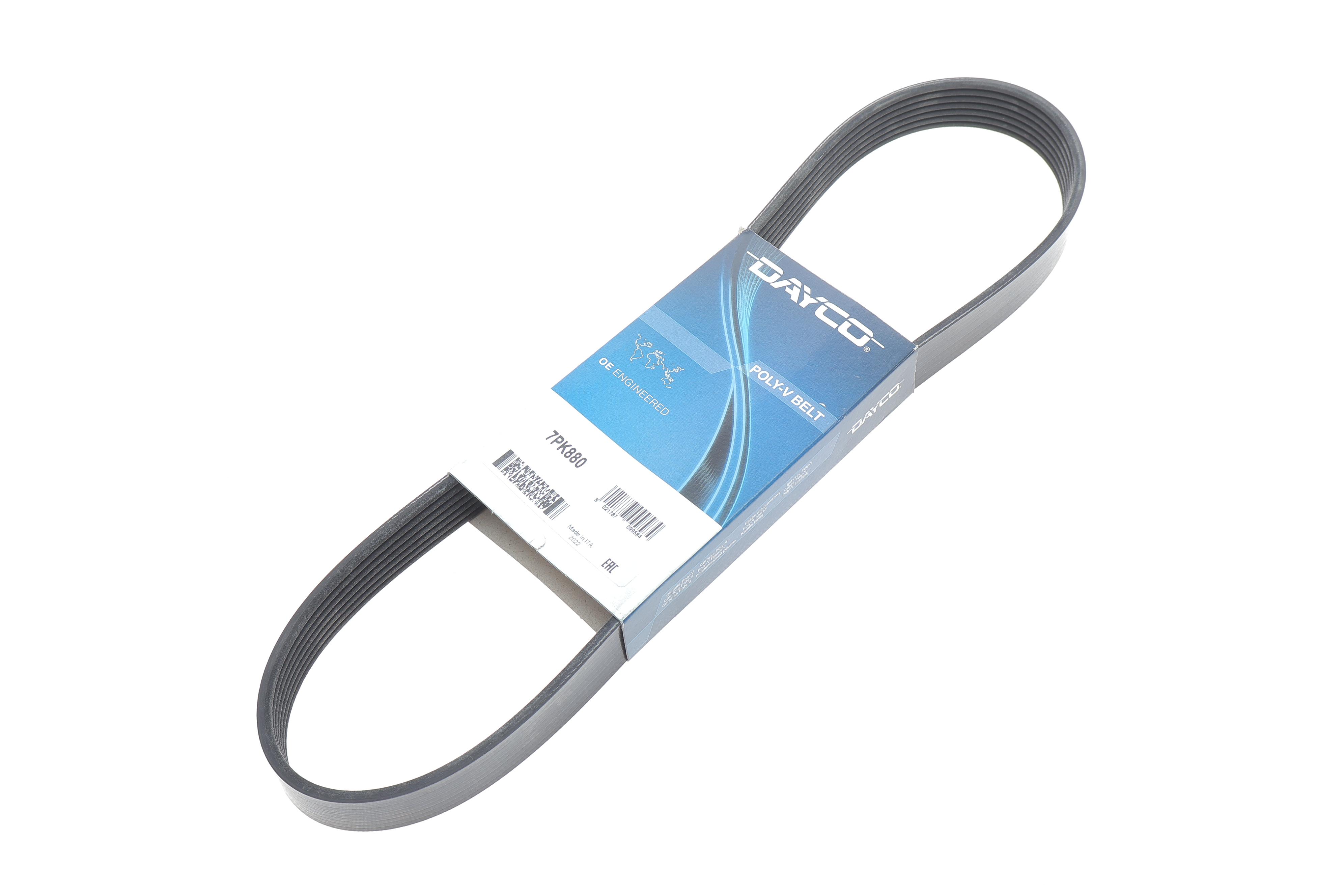 Ремінь генератора Renault Clio 1.2 16V 05-14 (7PK880)