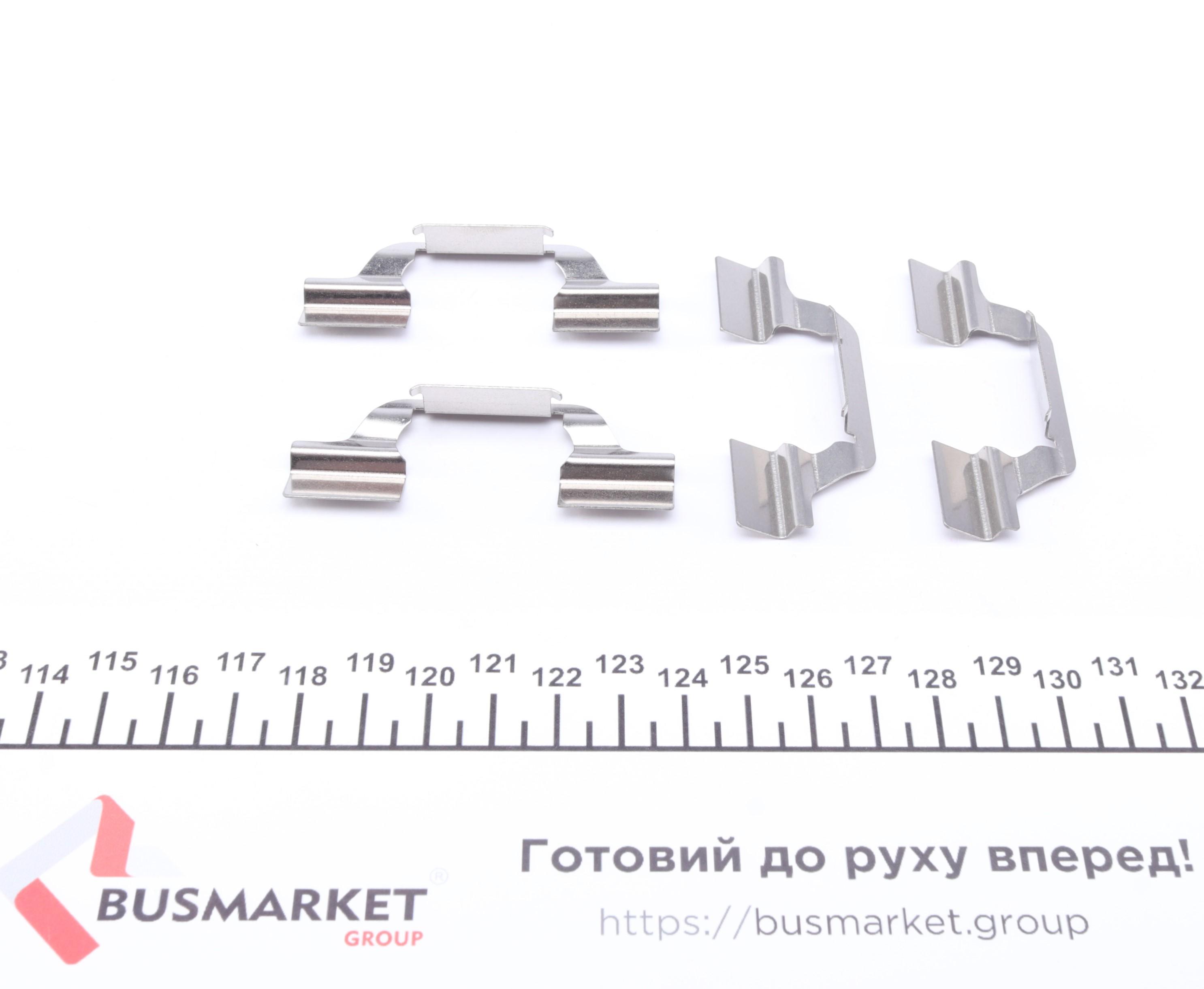 Планка суппорта (заднего) прижимная (к-кт) VW Golf IV 97-05 (Lucas)