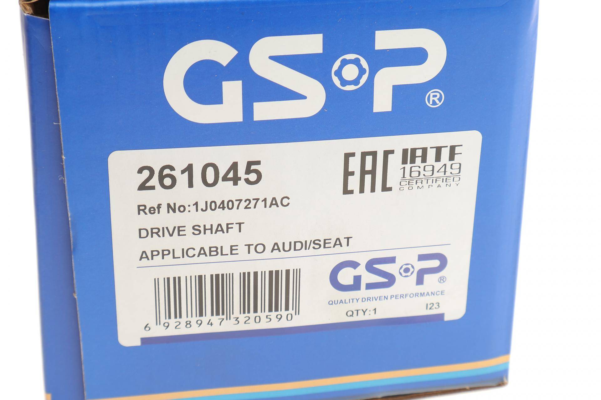 Піввісь (передня) Audi A3 96-03/Skoda Octavia 96-10/VW Golf IV/Bora 97-06 (L) (36z555)