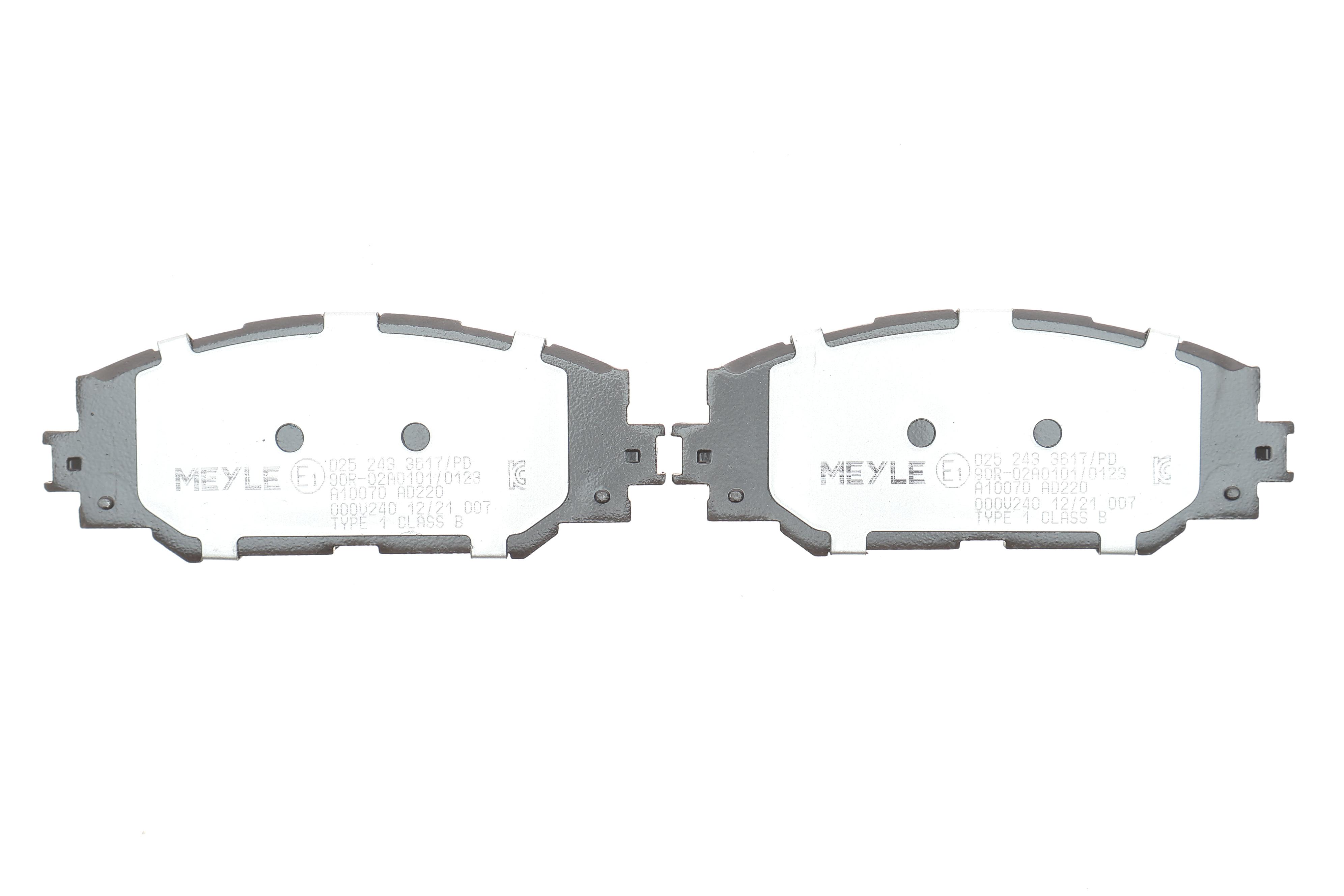 Колодки гальмівні (передні) Toyota RAV4 III 06-/Auris 07-