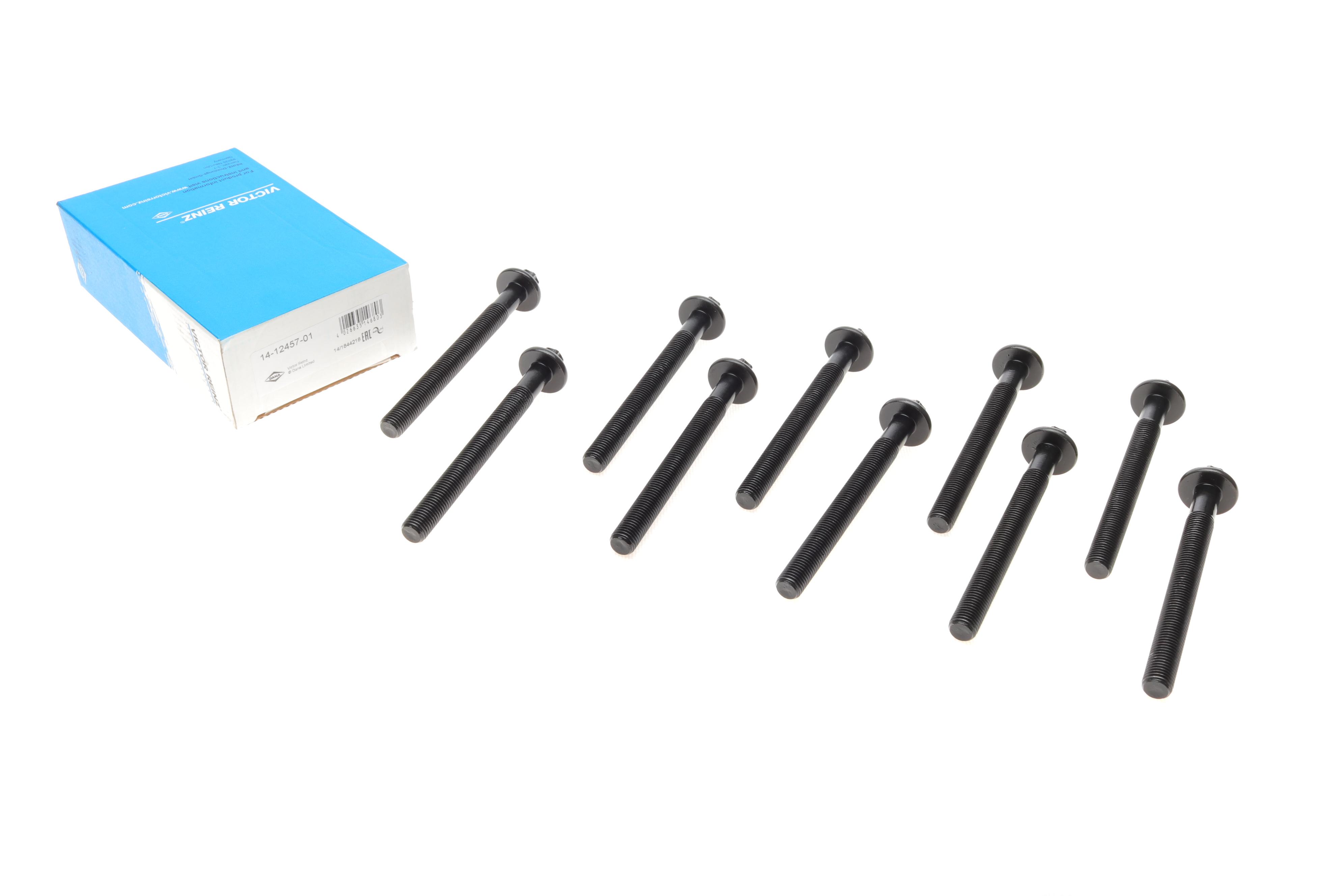 Болты головки (к-кт 10шт.) Audi 100/A4/VW Polo/Golf 1.3-2.0 90- (96mm)