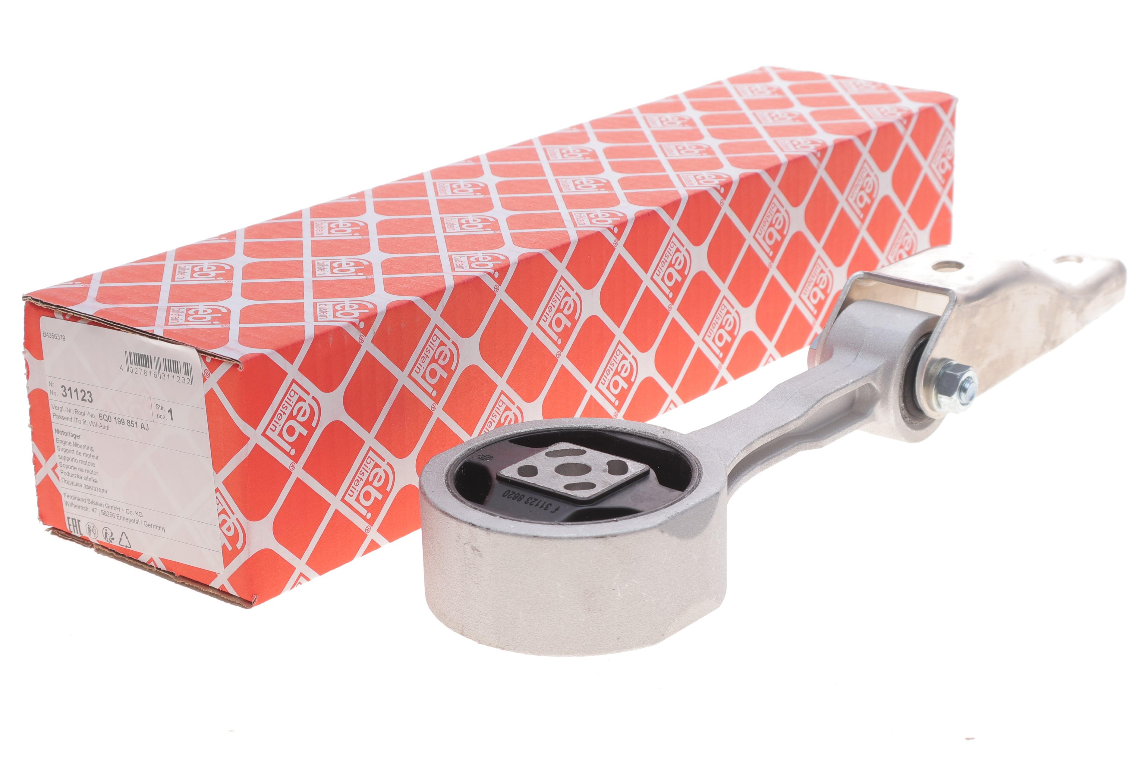 Подушка двигуна (задня) VW Polo/Skoda Fabia/Rapid 1.2 01-