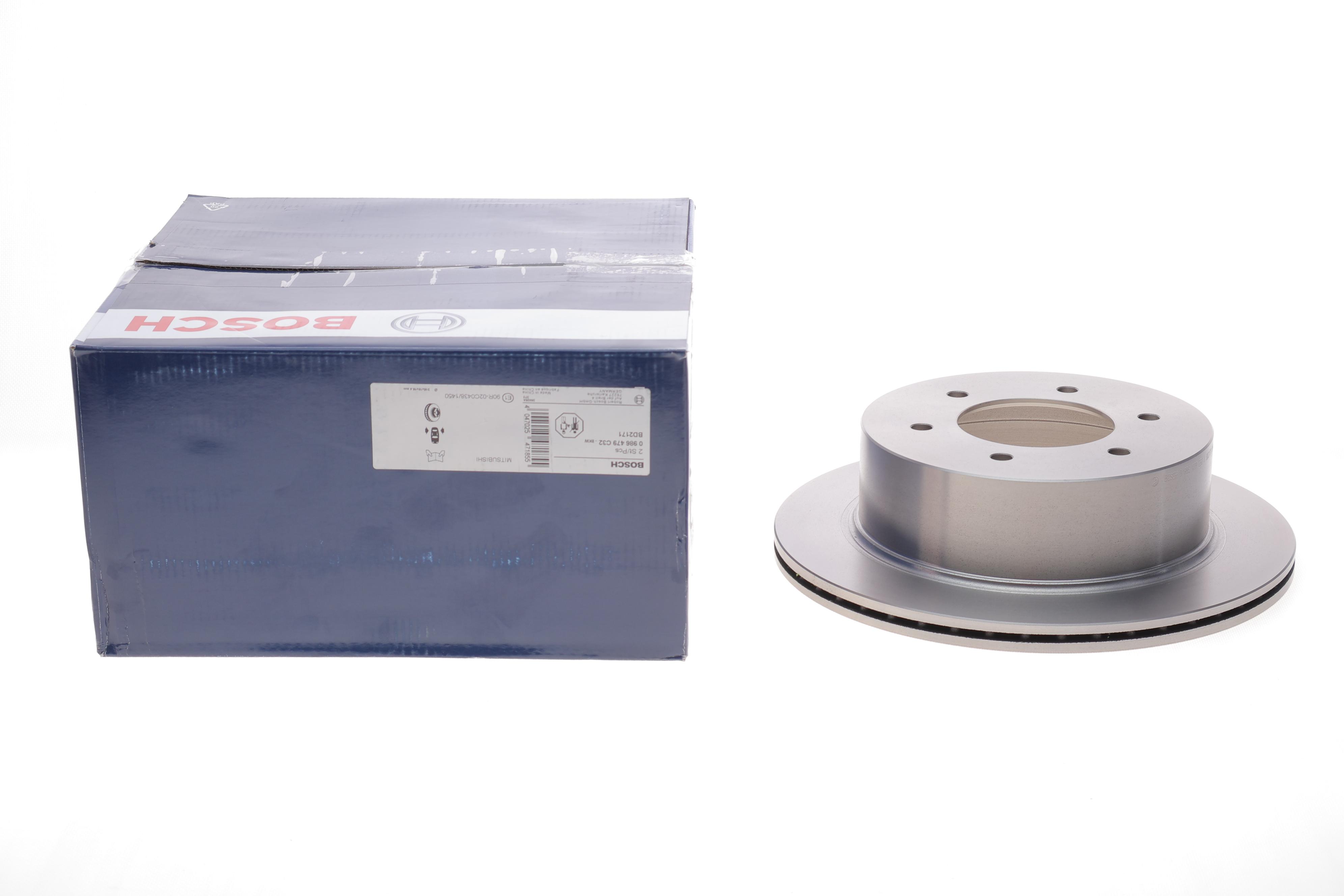 Диск тормозной (задний) Mitsubishi Pajero Sport 2.5D 3.0i 96- (315x18)