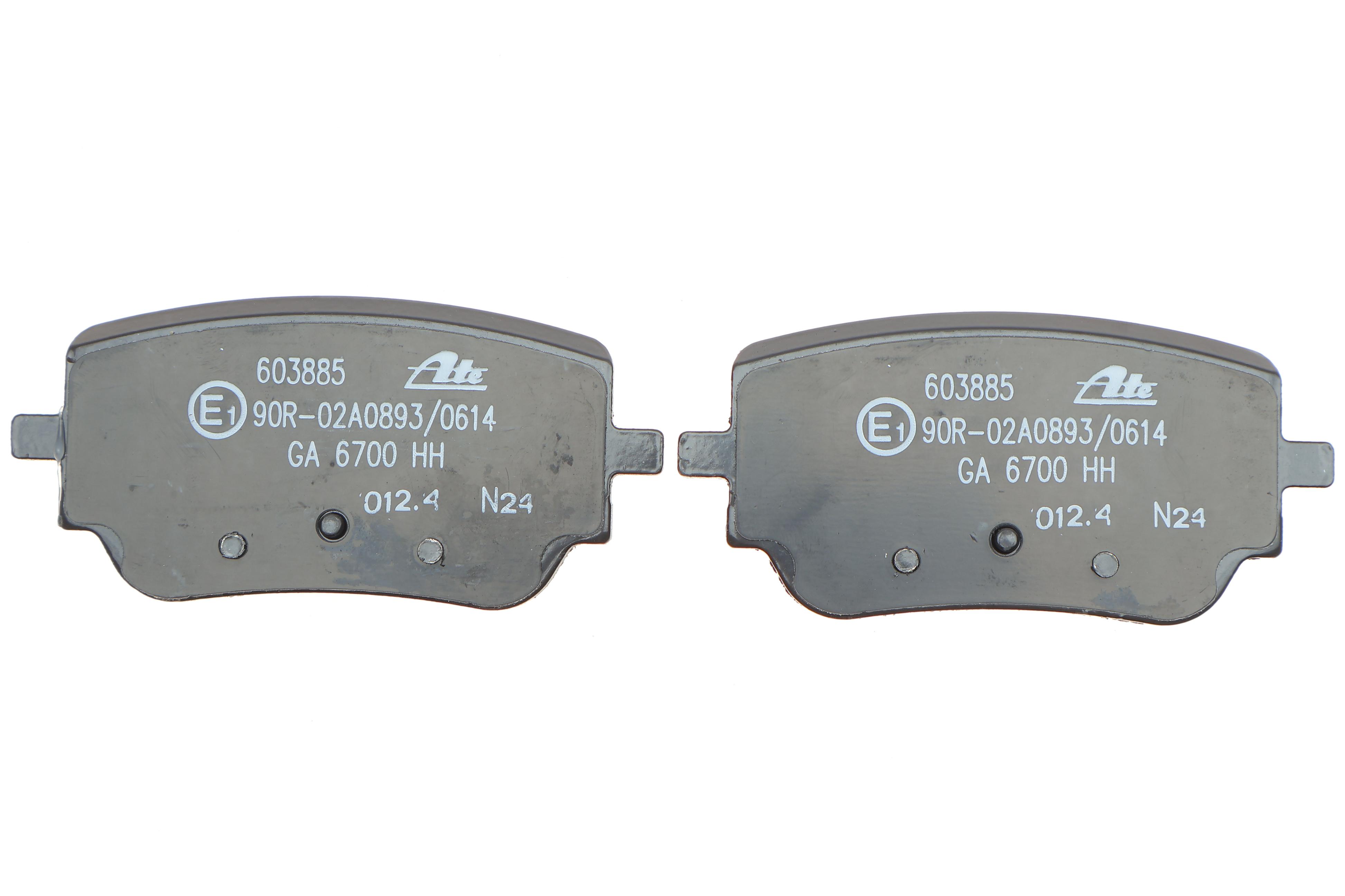 Колодки гальмівні (задні) MB A-class (W177/V177)/ CLA (C118/X118)/ GLB-class (X247) 18-