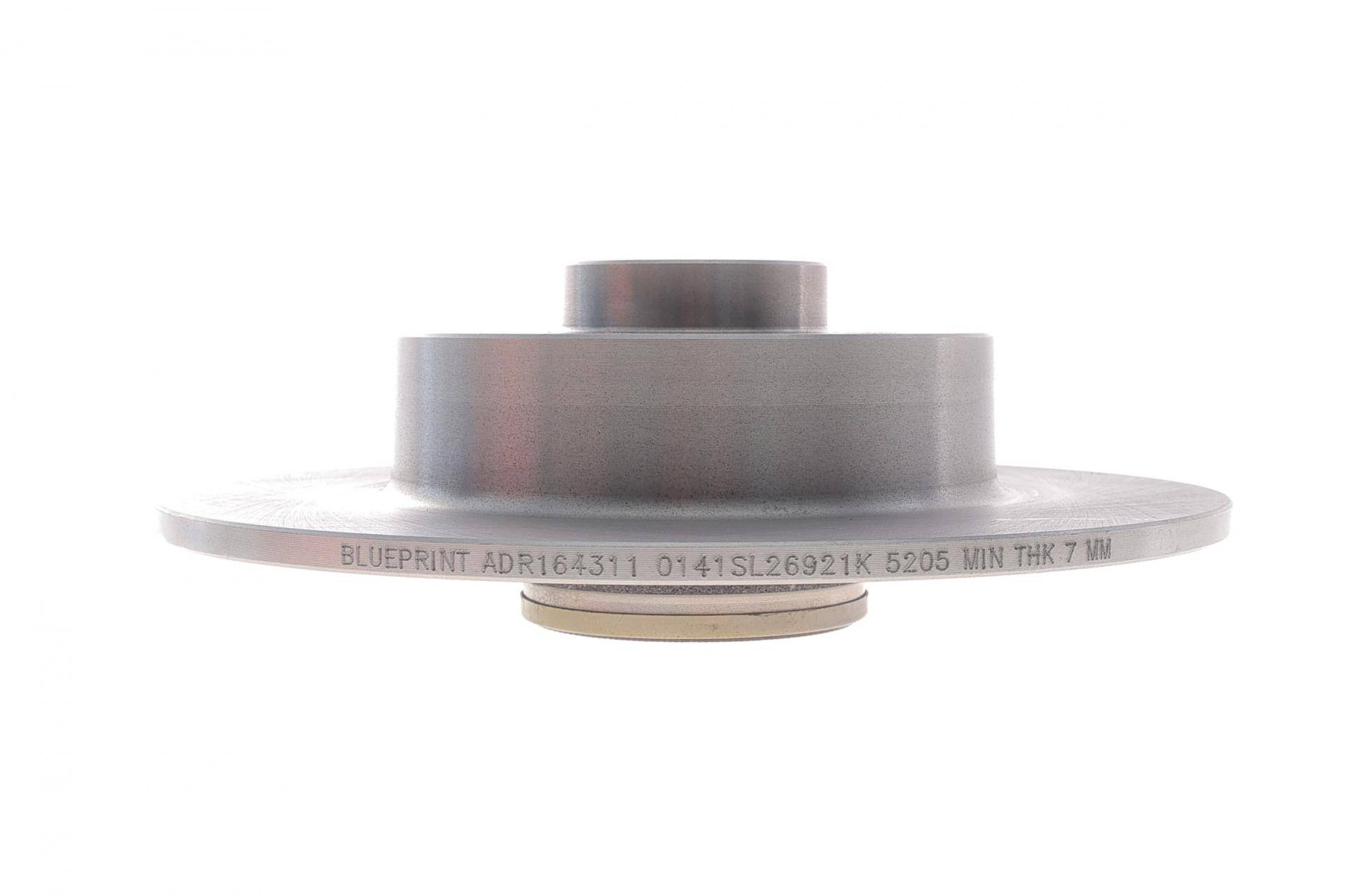 Диск гальмівний (задній) Renault Megane 08- (260x8) (+ABS) (з підшипником)