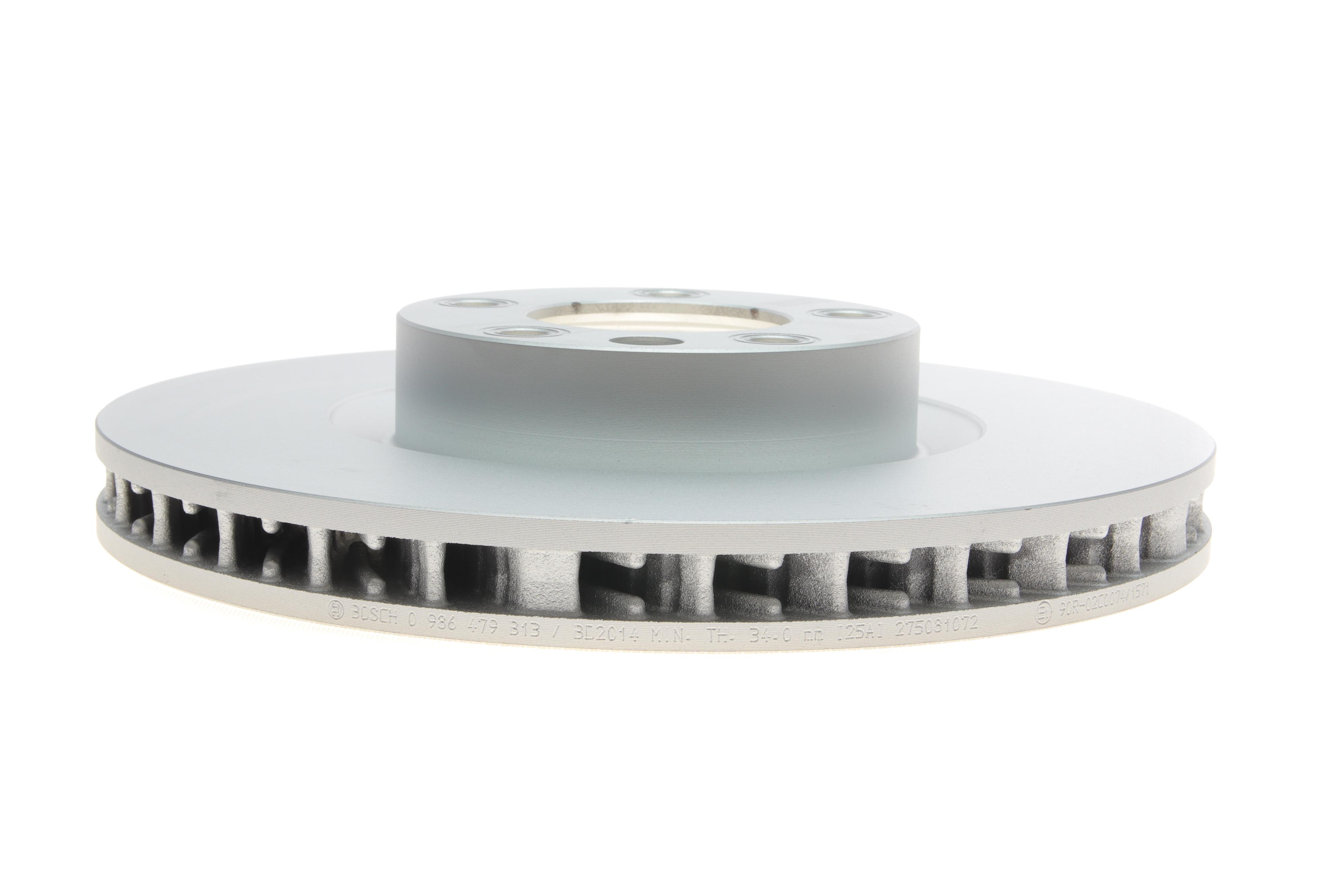 Диск тормозной (передний) Porsche Cayenne 10-/VW Touareg 10-18 (360x36) (R) (с покр) (вентилируемый)