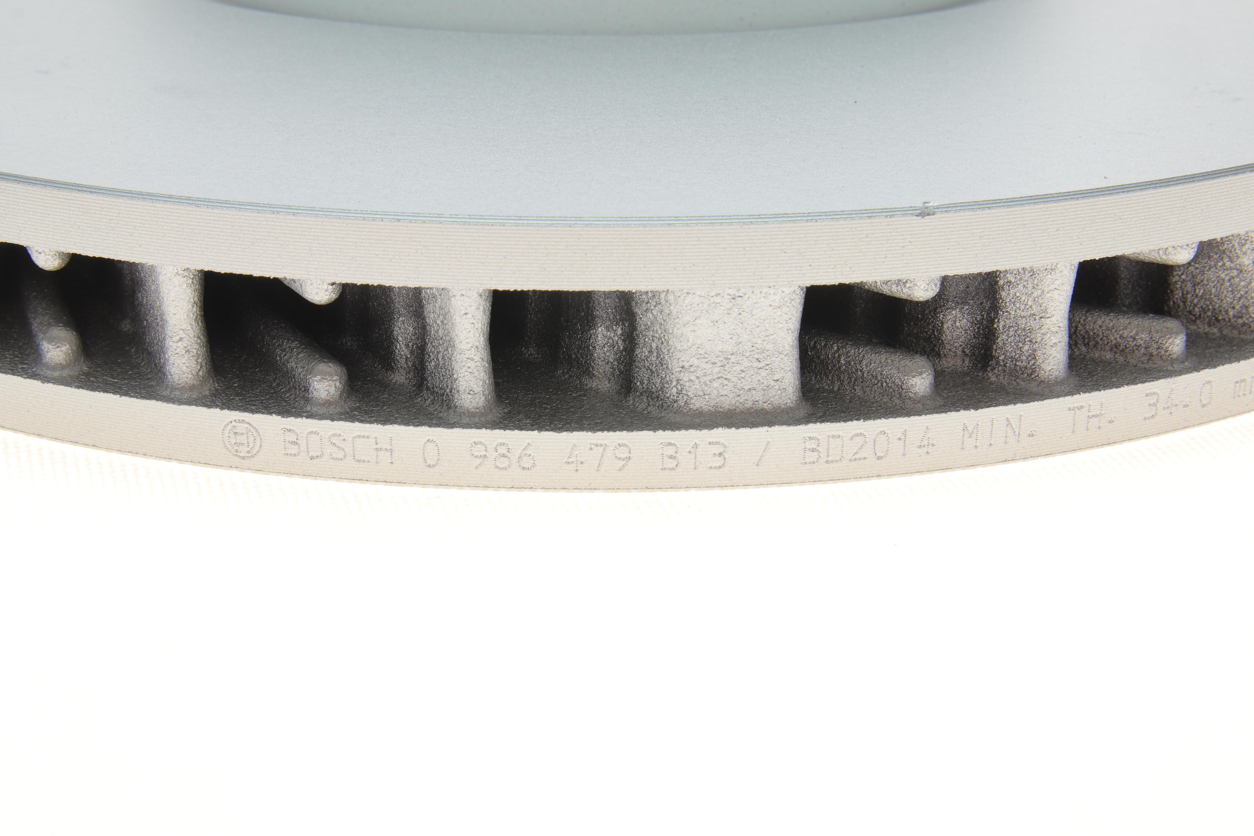 Диск тормозной (передний) Porsche Cayenne 10-/VW Touareg 10-18 (360x36) (R) (с покр) (вентилируемый)