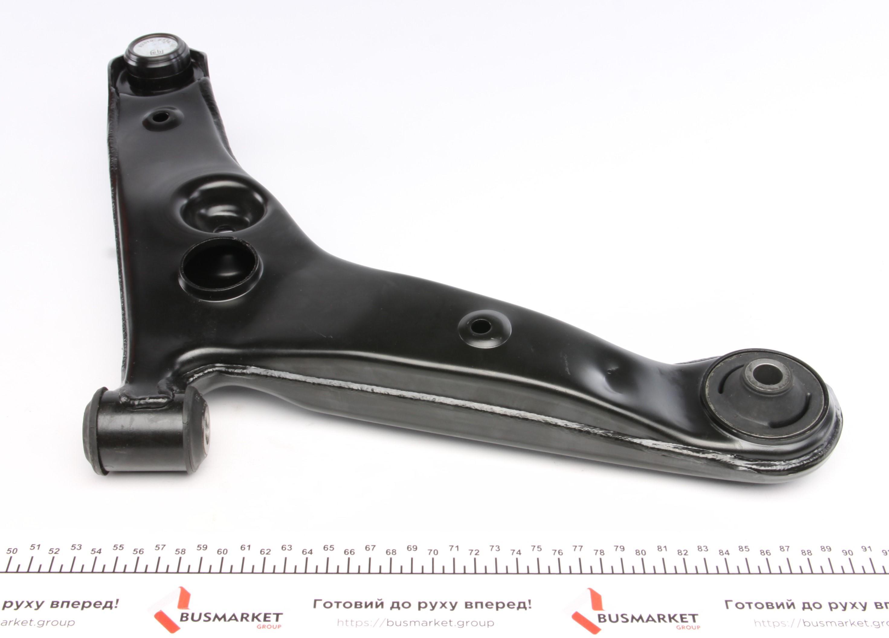 Важіль підвіски (передній) (L) Mitsubishi Lancer VII 03- (з кульовою)