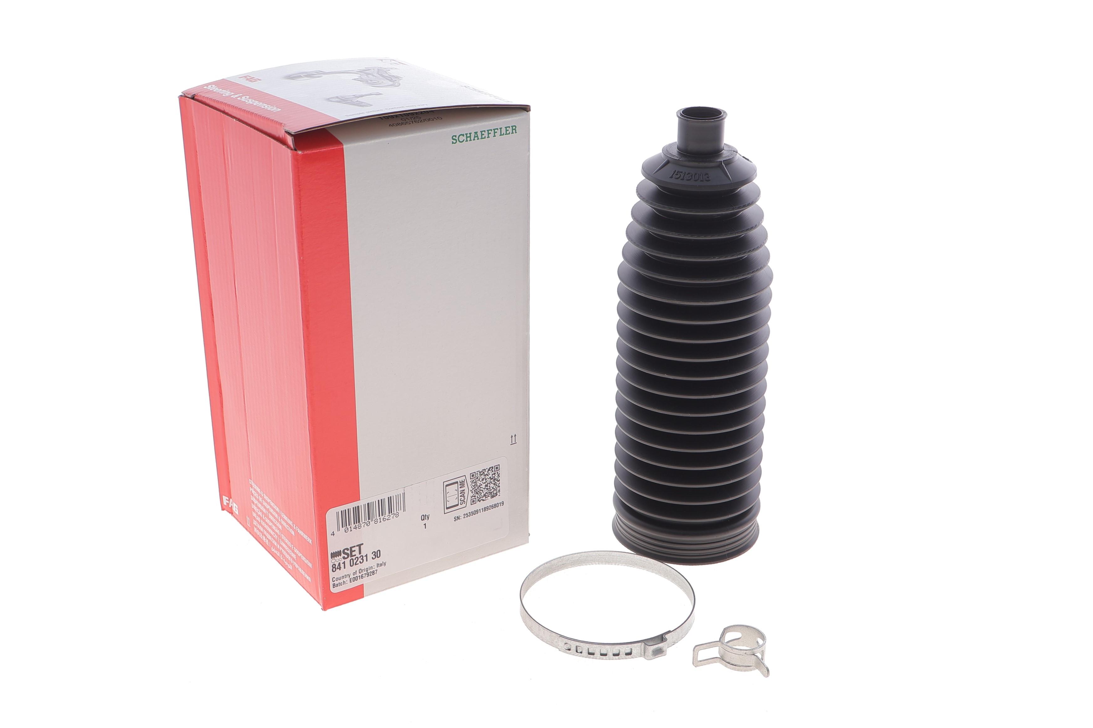 Пыльник рейки рулевой BMW 3 (F30/F80)/X5 (E70/F15/F85) 02- N13/N20/N47/N55 (16x204x63) (с хомутами)