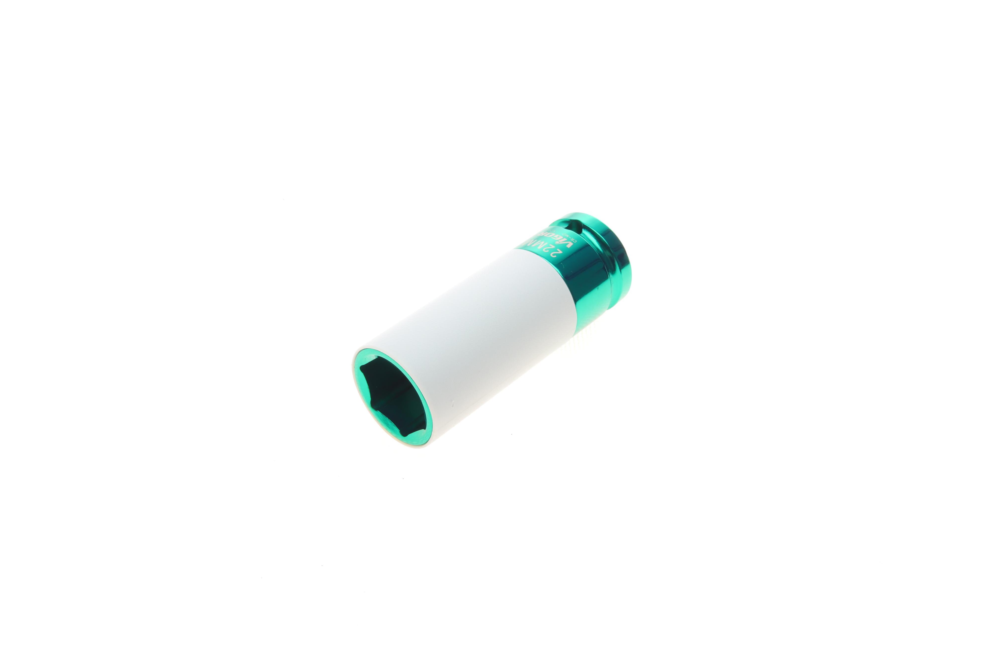 Головка ударна 1/2" 22 мм для шиномонтажу 85 мм (хромована)