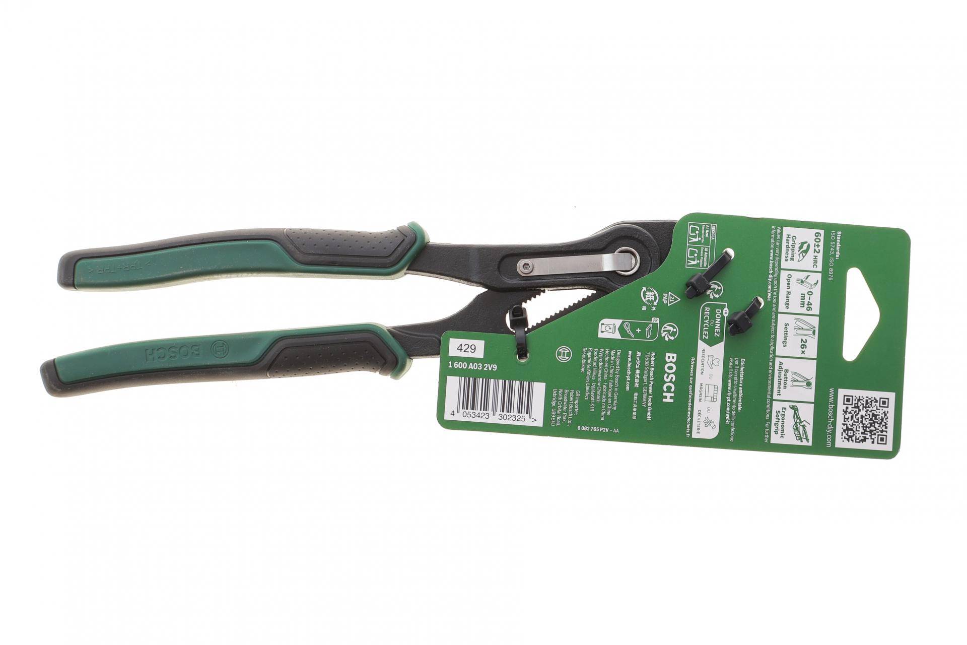 Плоскогубці переставні L-250 мм