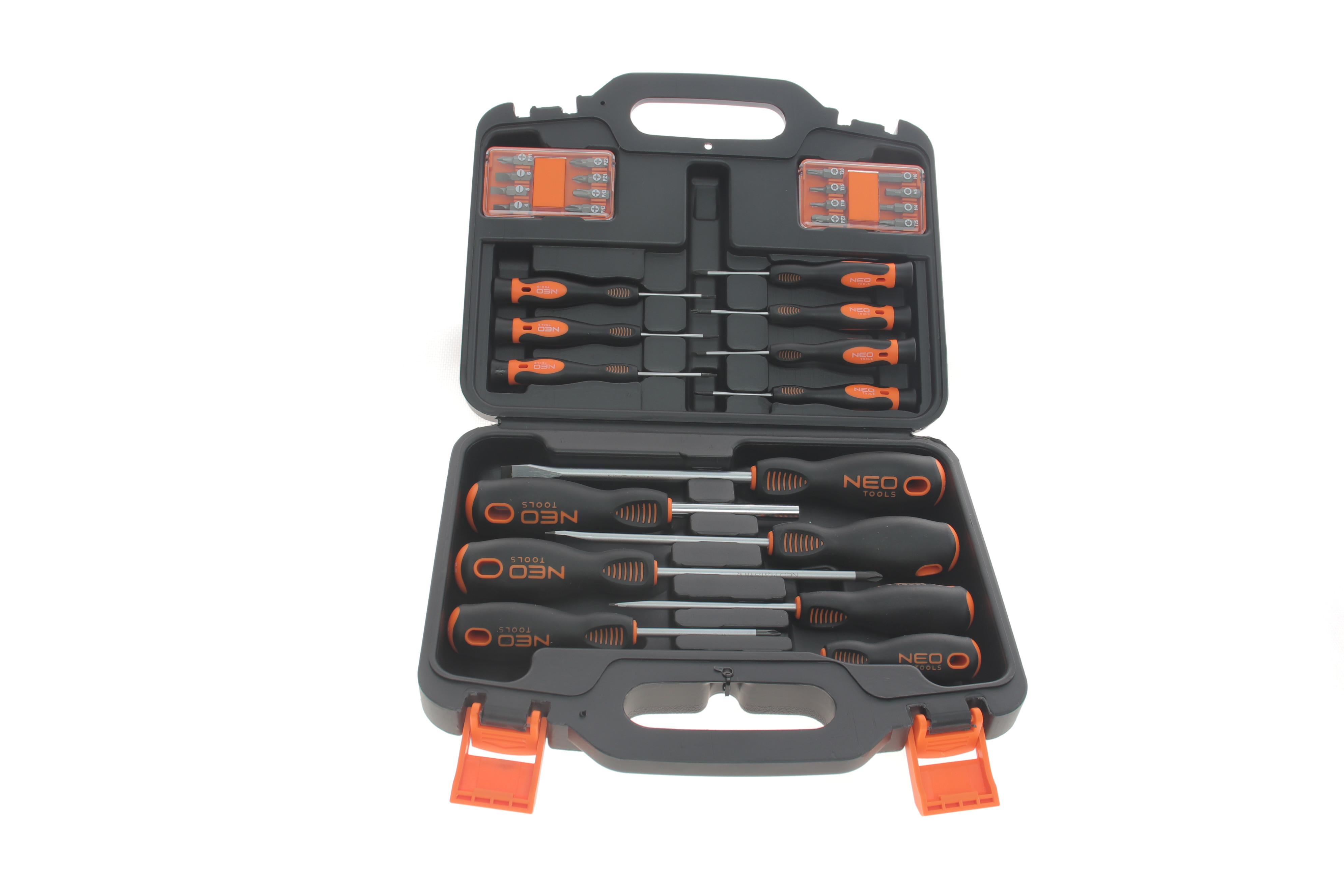 Набір викруток і біт SL, PH, Torx, Hex 30 од.