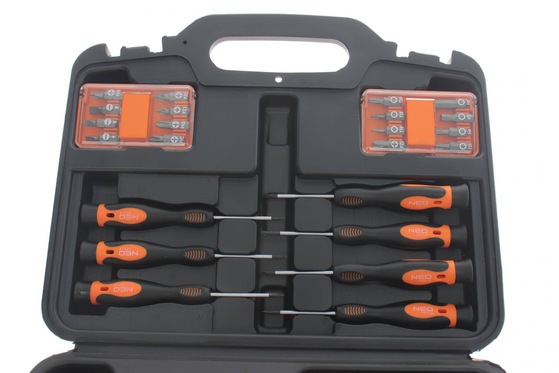 Набір викруток і біт SL, PH, Torx, Hex 30 од.