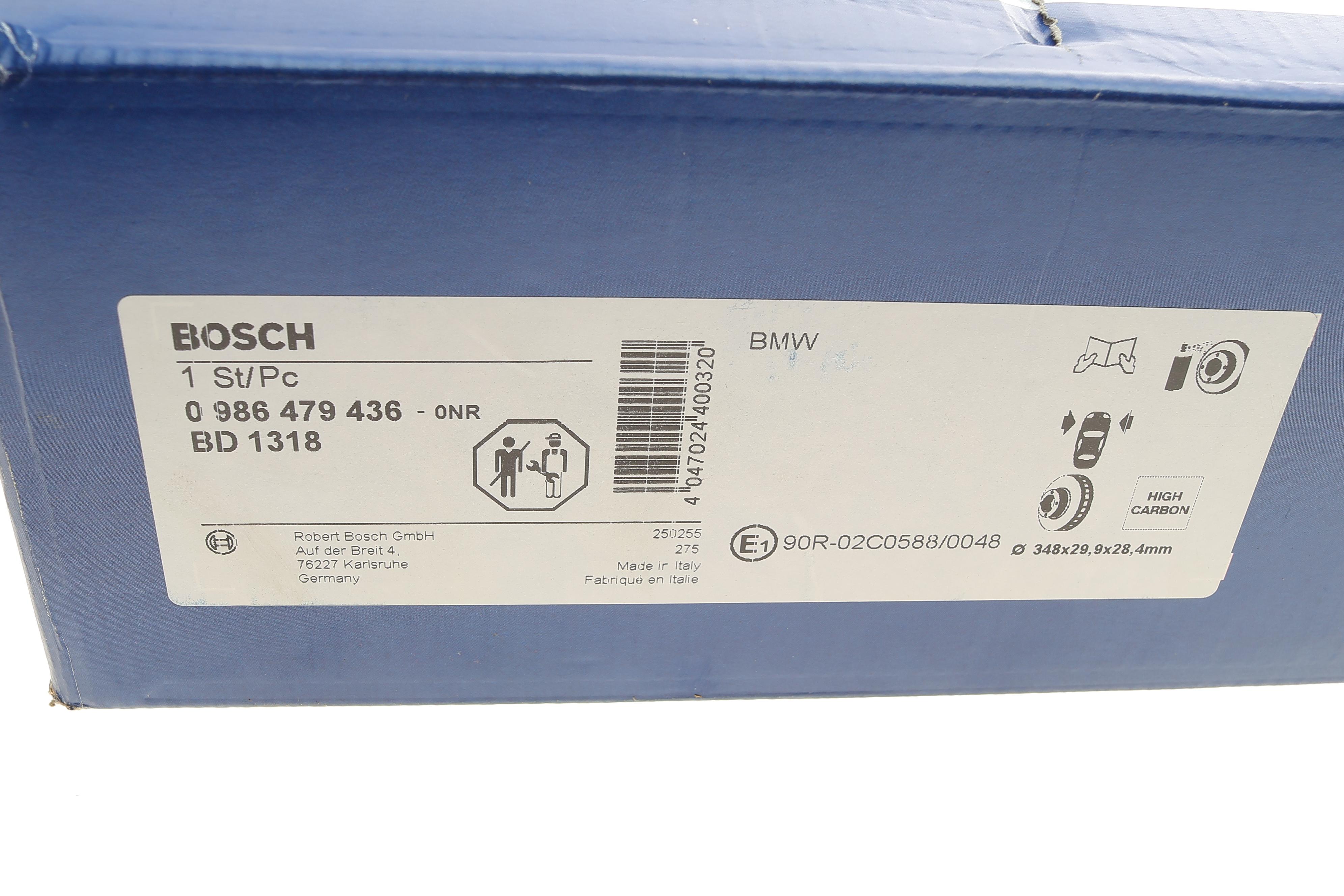 Диск гальмівний (передній) BMW X5 (E70/F15/F85)/X6 (E71/E72/F16/F86) 07- (348x29.9) M57/N52/N55/N57