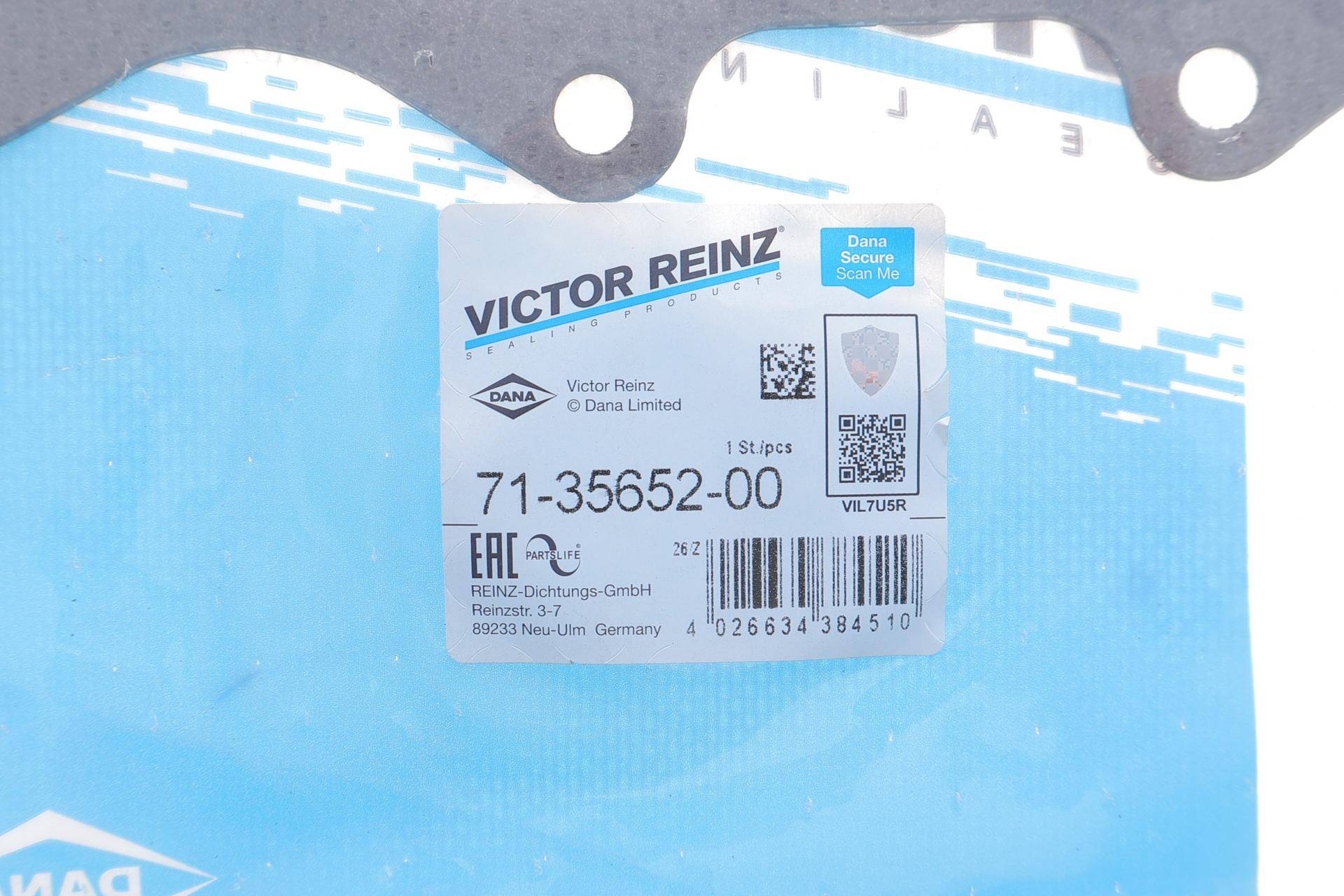 Прокладка колектора випускного Fiat Doblo 1.6 16V 01-, 182 B6/A4/A6