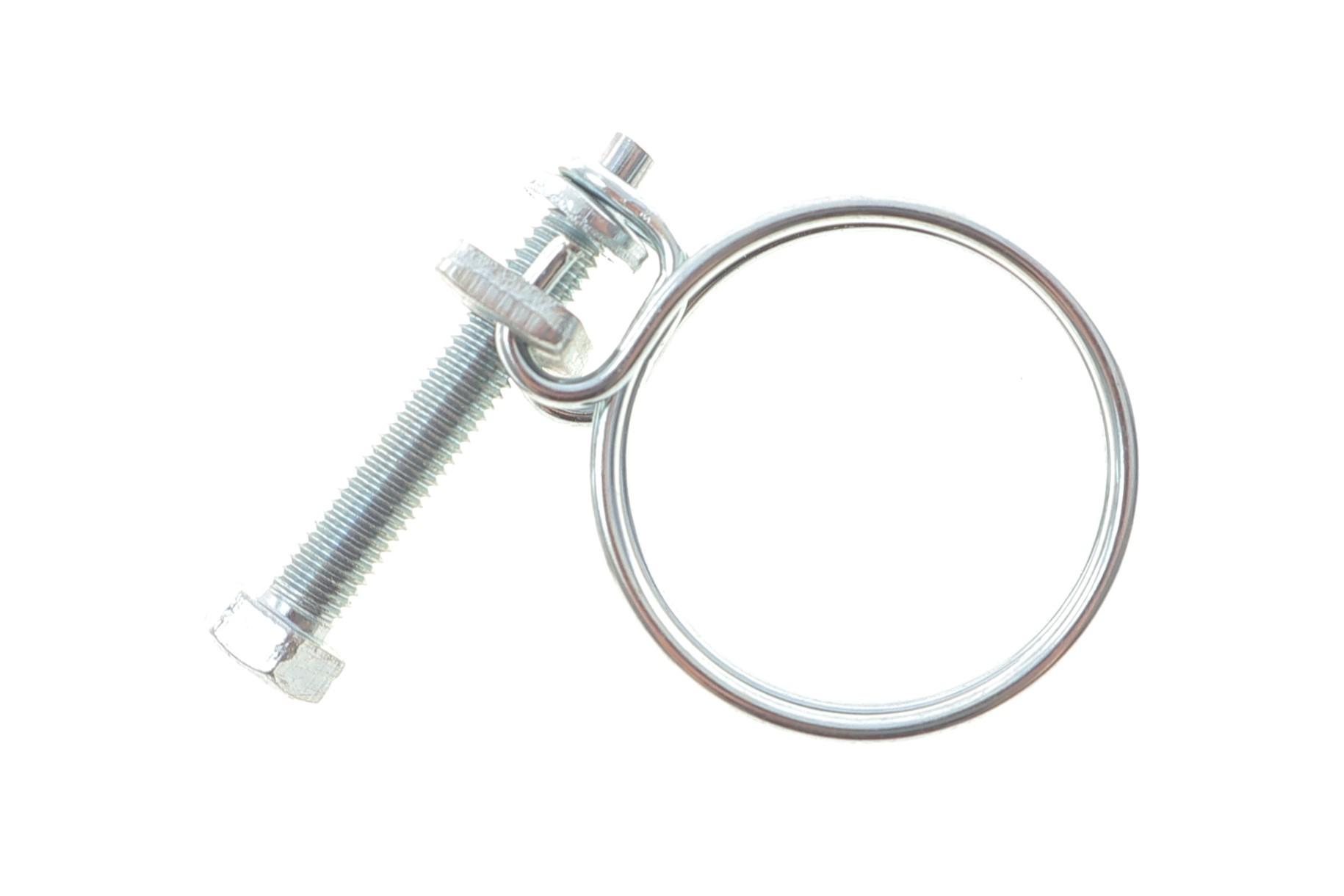 Хомут гвинтовий Ø24-28x1,8 мм