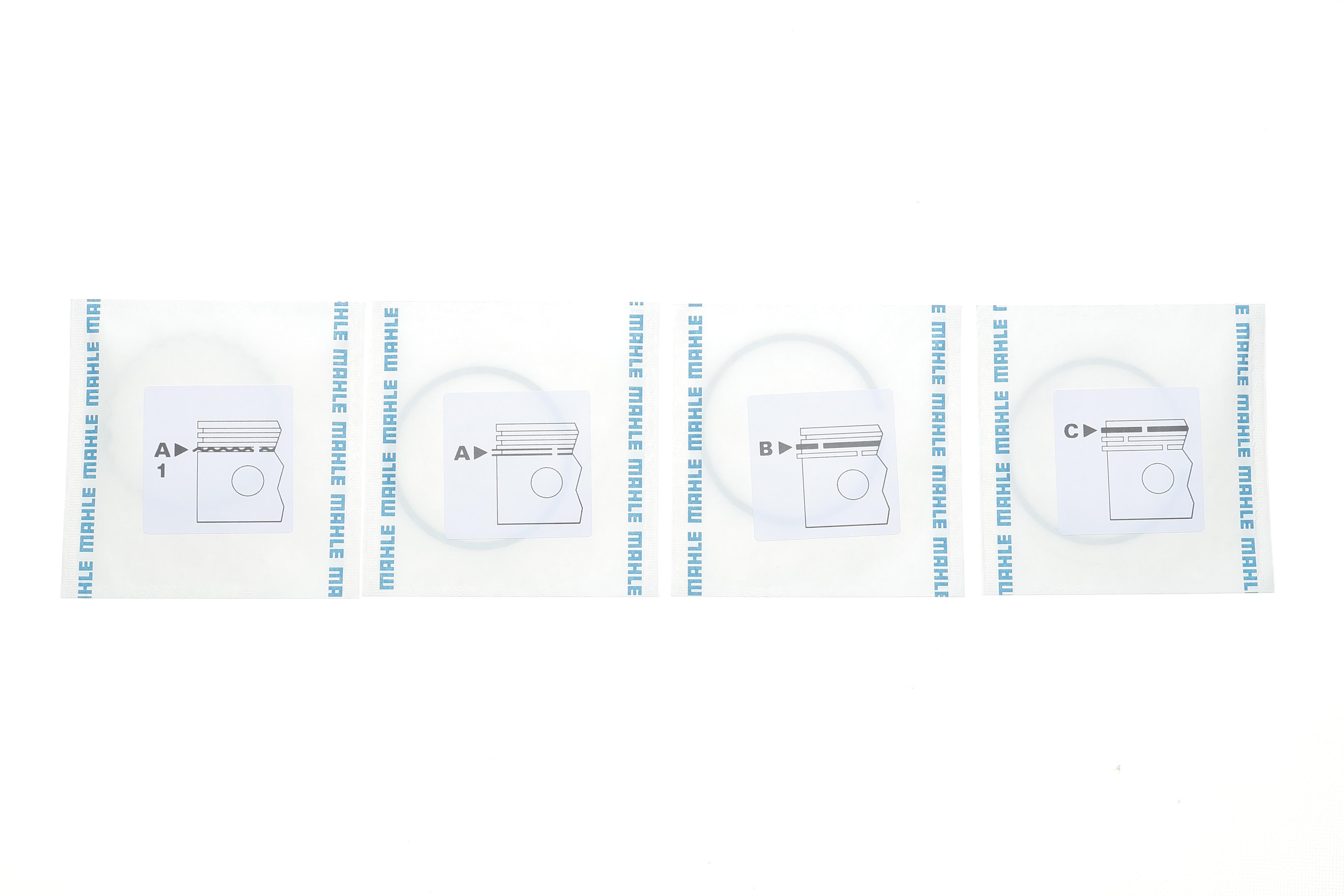 Кільця поршневі Opel Corsa Classic 1.3i 97-02 /Corsa A 1.3i 82-90 (75.00mm/STD) (1.5-1.5-4)