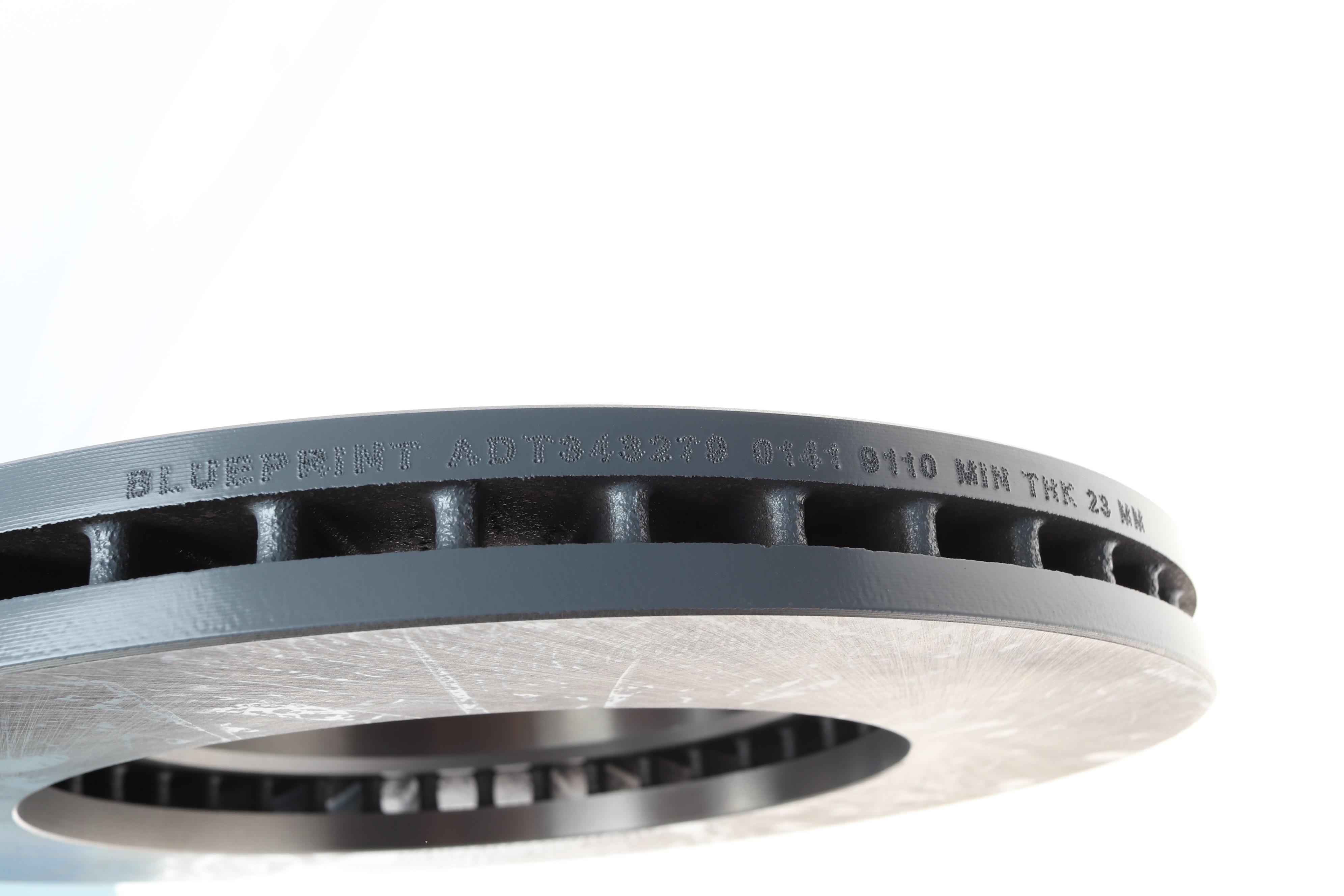 Диск тормозной (передний) Toyota Auris 07-13/ Corolla 06- (273x26) (с покрытием)