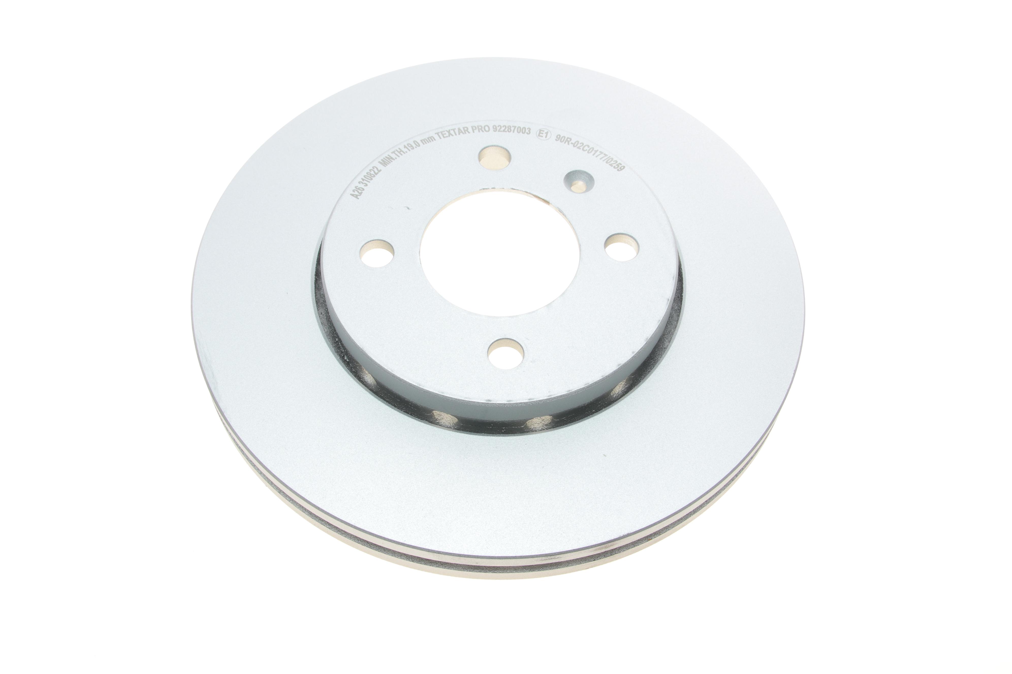 Диск гальмівний (передній) Skoda Citigo 1.0 11-19/VW Up 1.0 12- (256x22) PRO