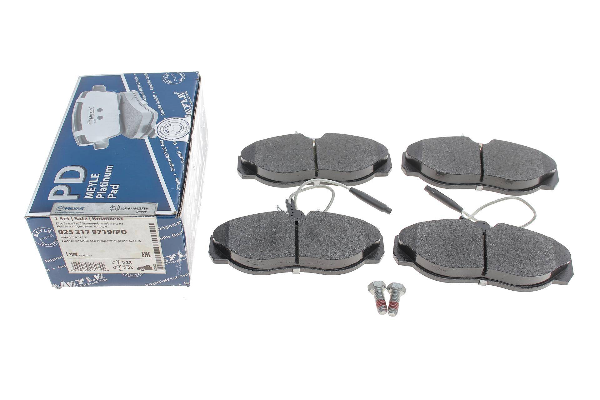 Колодки гальмівні (передні) Fiat Ducato 94-02