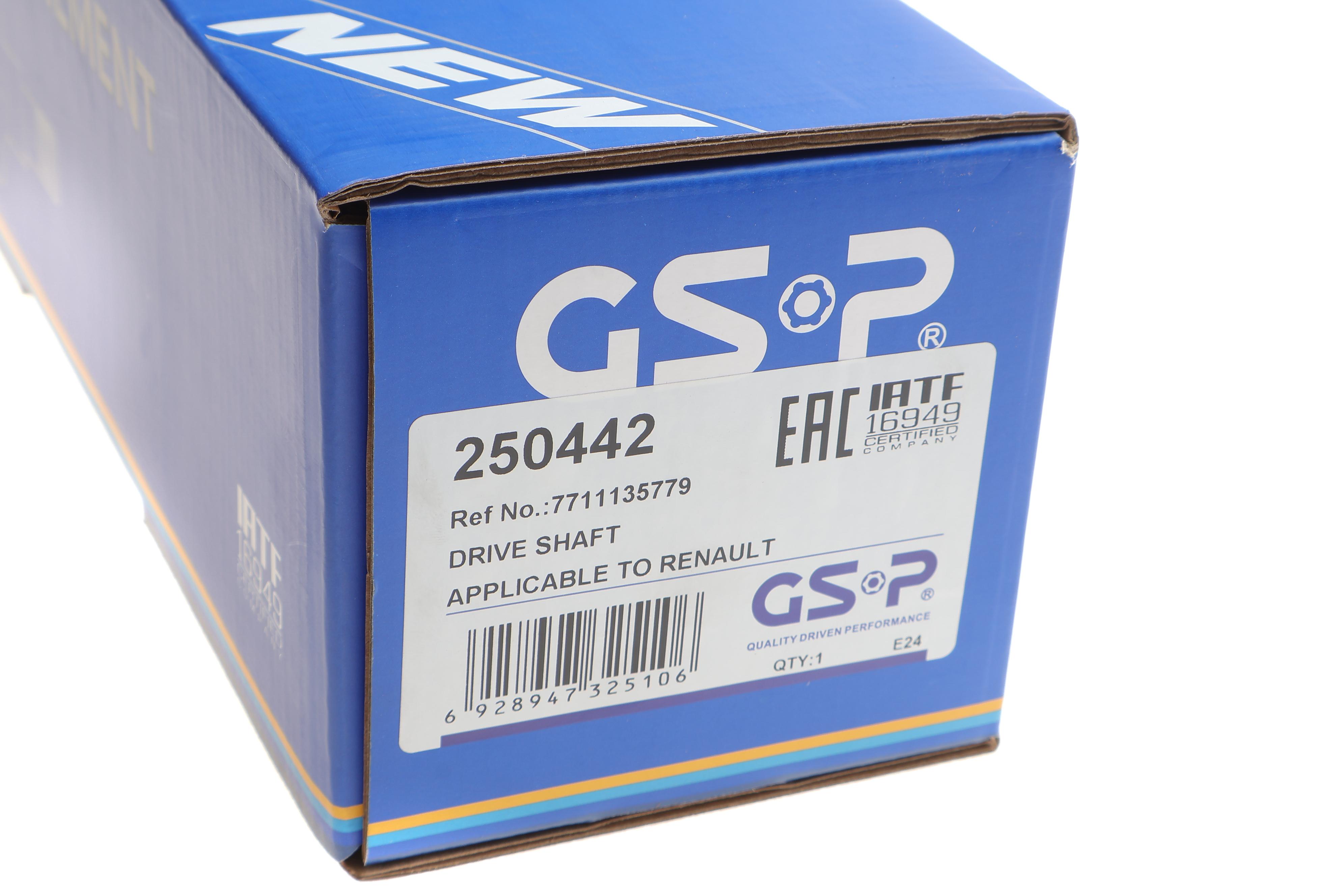 Піввісь (передня) (R) Renault Megane II 1.6 03- (25z/26z/911mm) МКПП