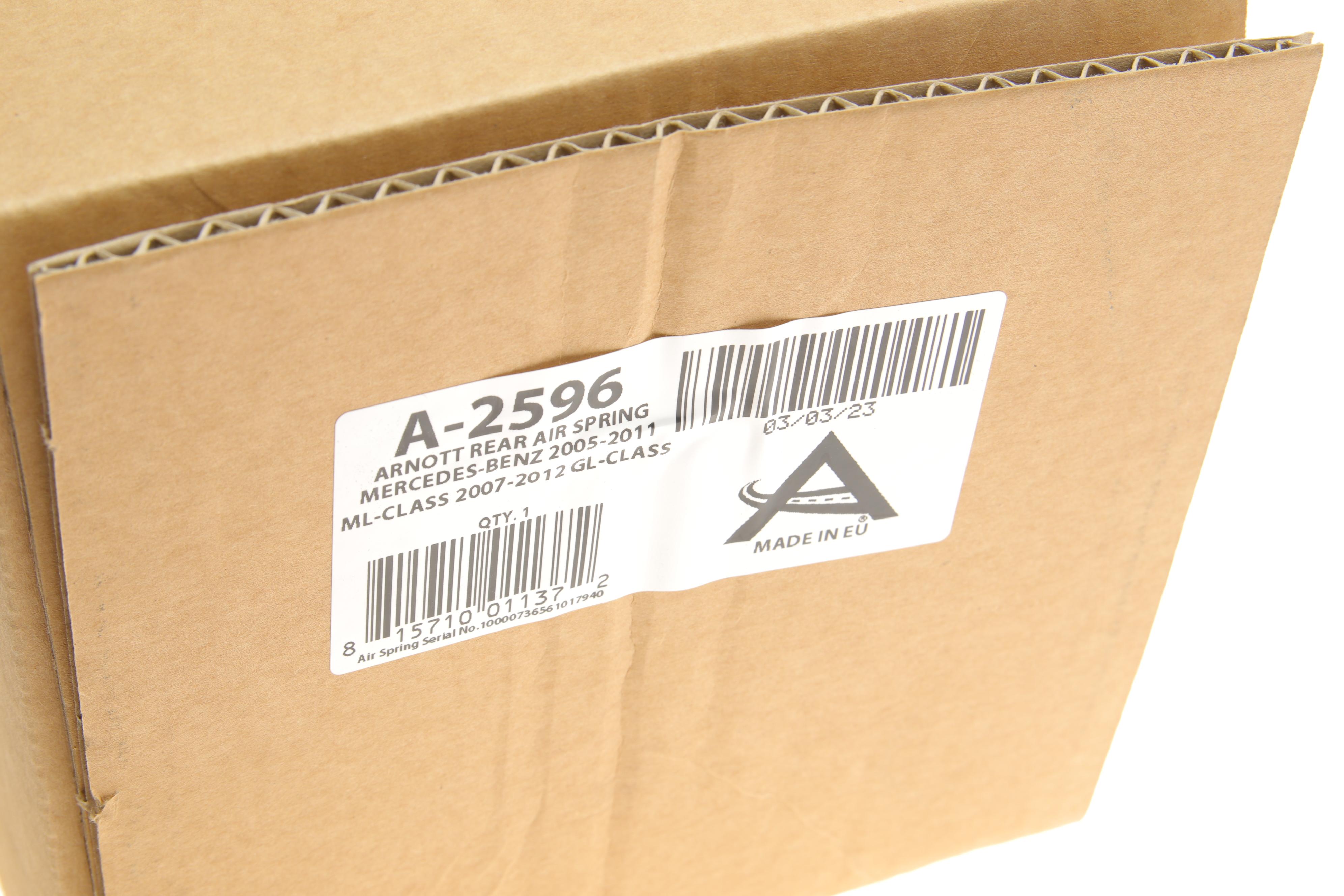 Подушка пневмопідвіски (ззаду) MB ML-class (W164/W166)/GL-class (X164/X166) 05-19