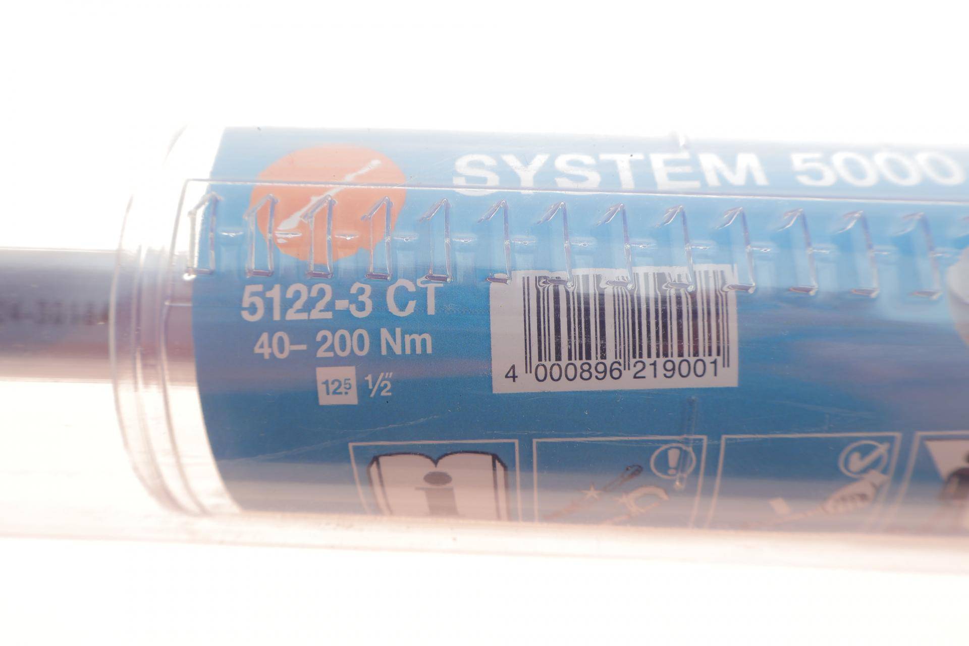 Ключ динамометричний 1/2" 40-200 Нм 519 мм