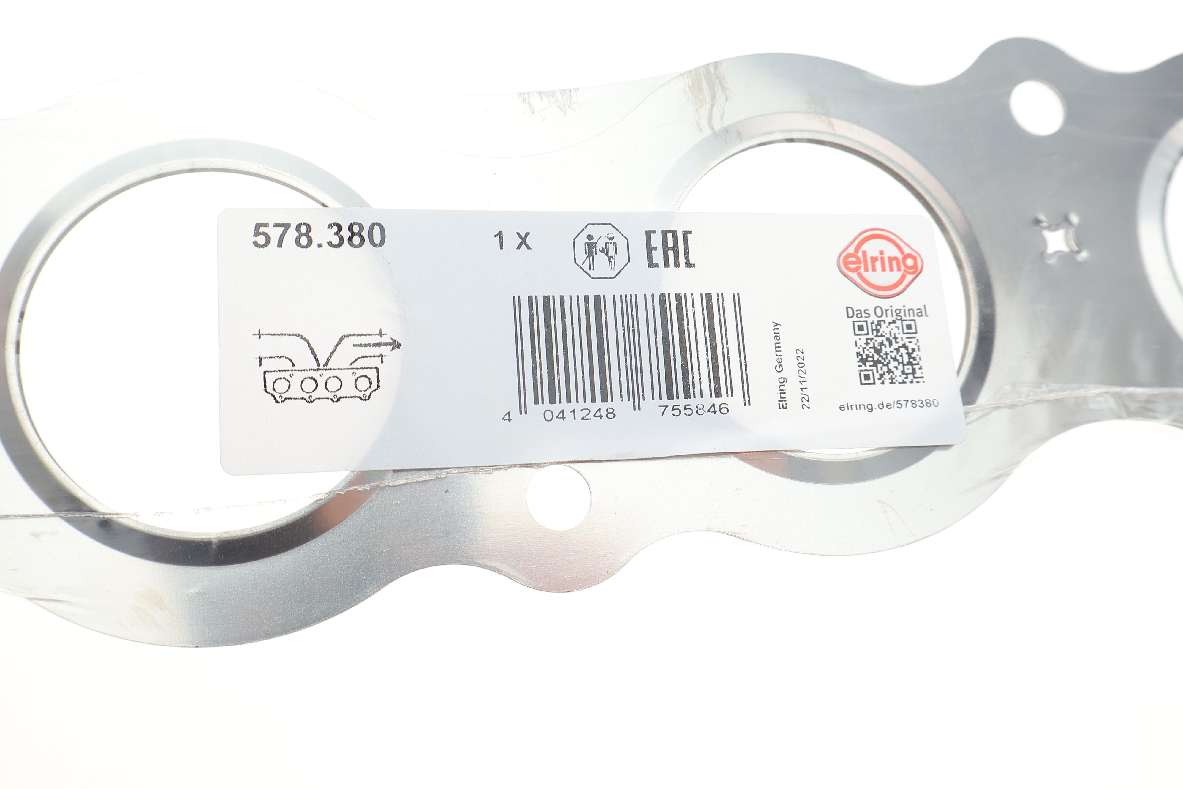 Прокладка колектора випускного Hyundai Elantra V/I40/Sonata/Kia Optima/Sportage 1.8/2.0 10-