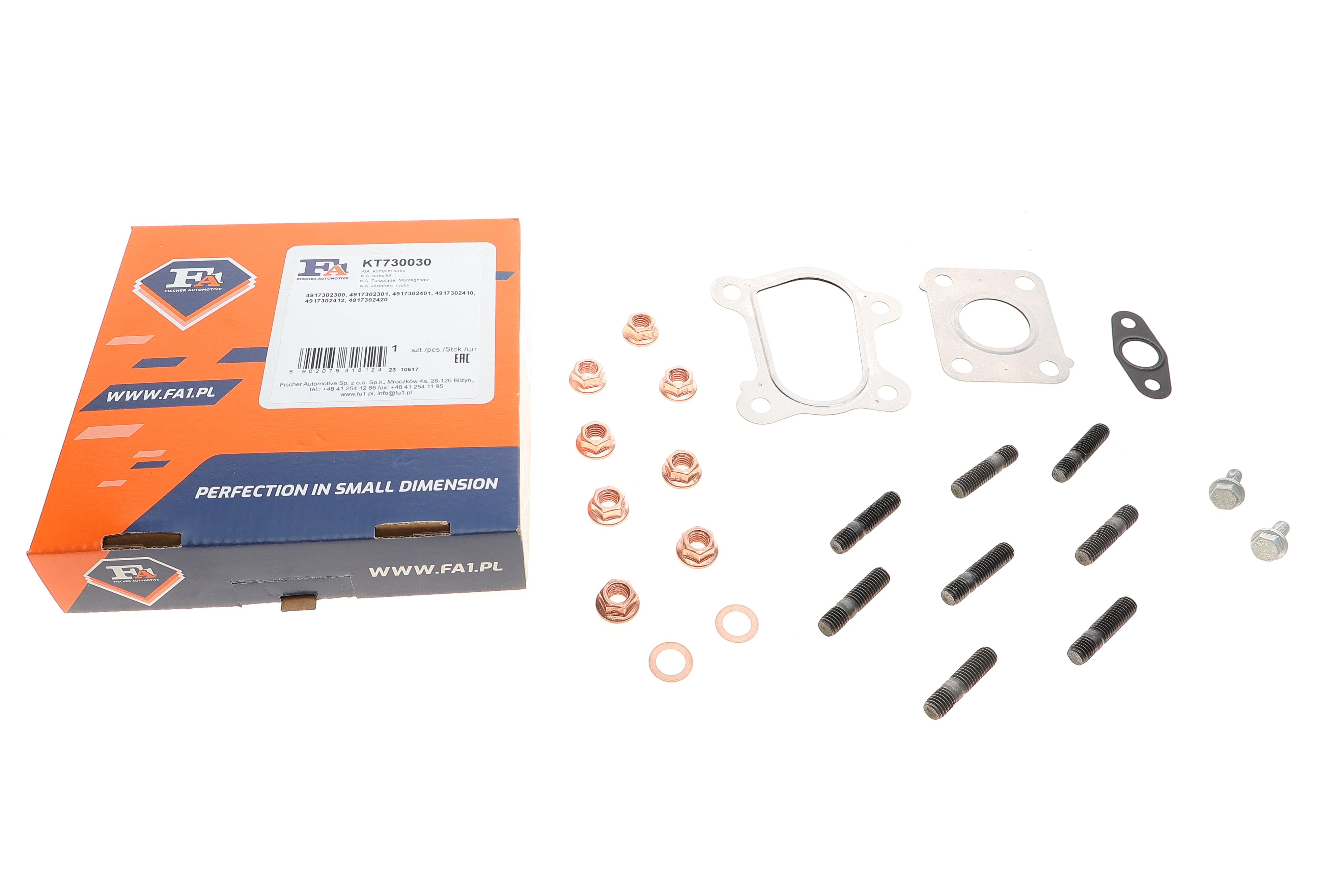 Комплект прокладок турбины Hyundai Elantra/Tucson/Kia Sportage 2.0CRDi 01-