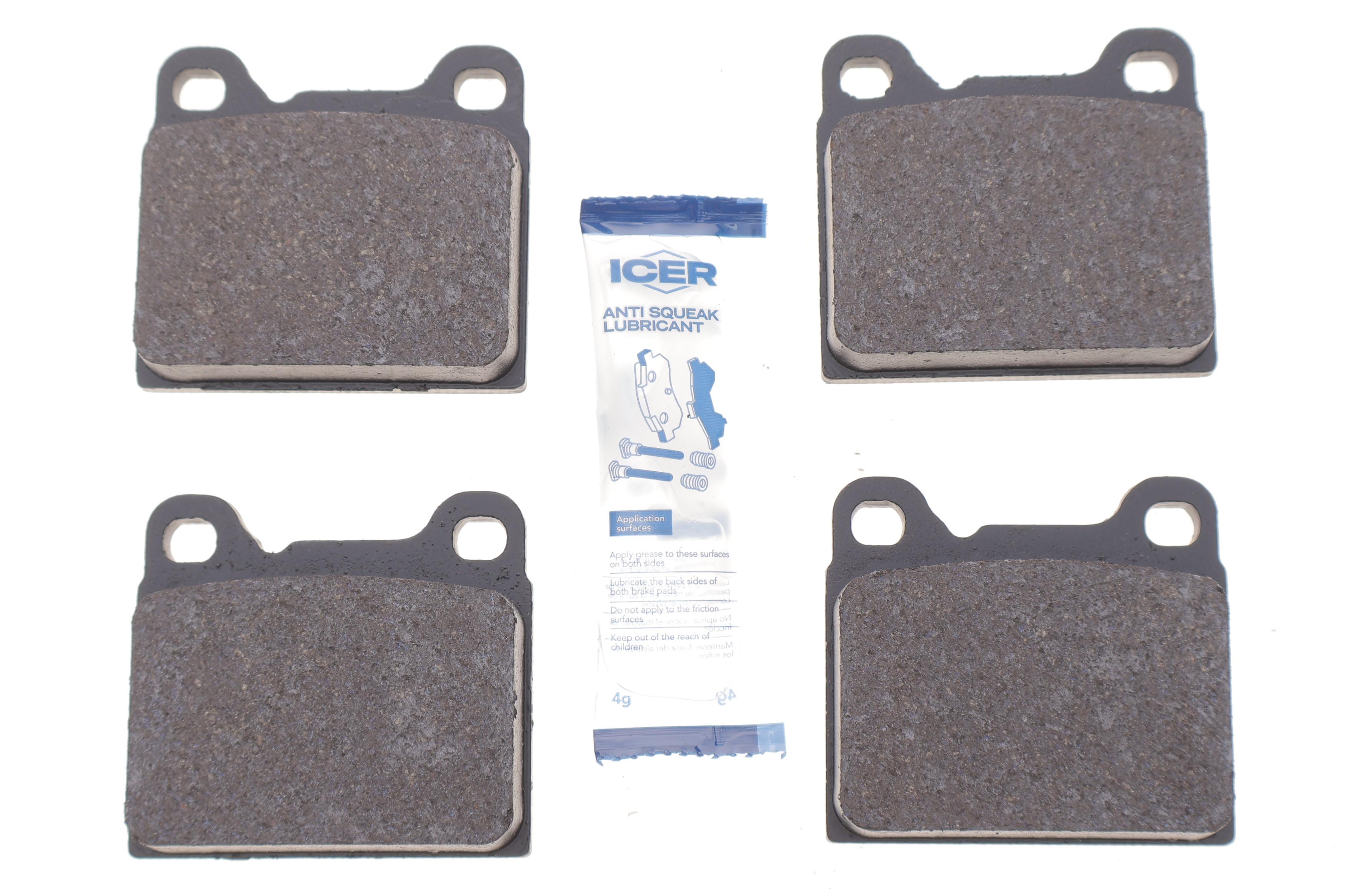 Колодки гальмівні (задні) Volvo S70/S90/V70/V90/XC70 95-02