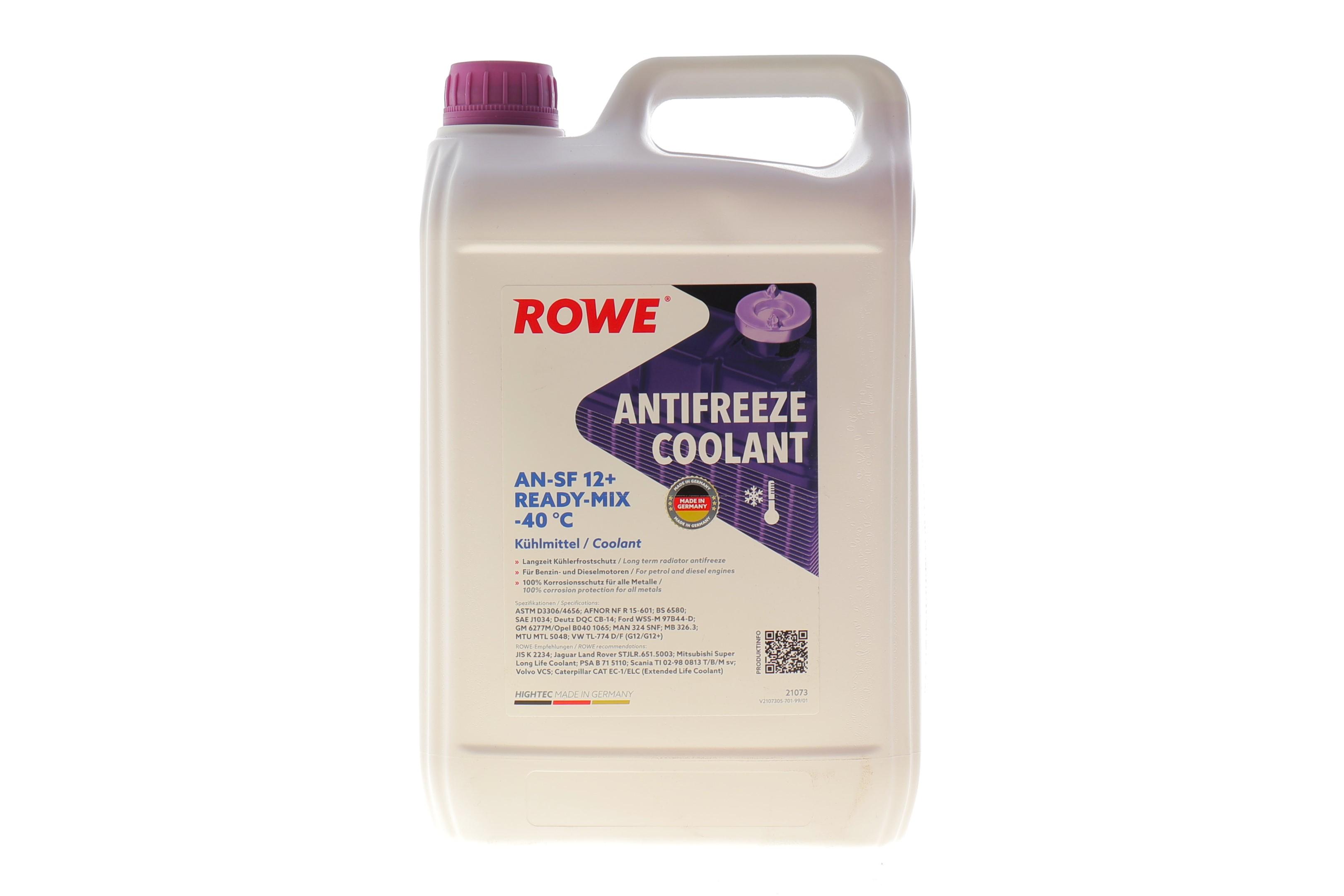 Антифриз (фиолетовый) G12/G12+ (5L) AN-SF 12+ READY-MIX -40°C HIGHTEC ANTIFREEZE