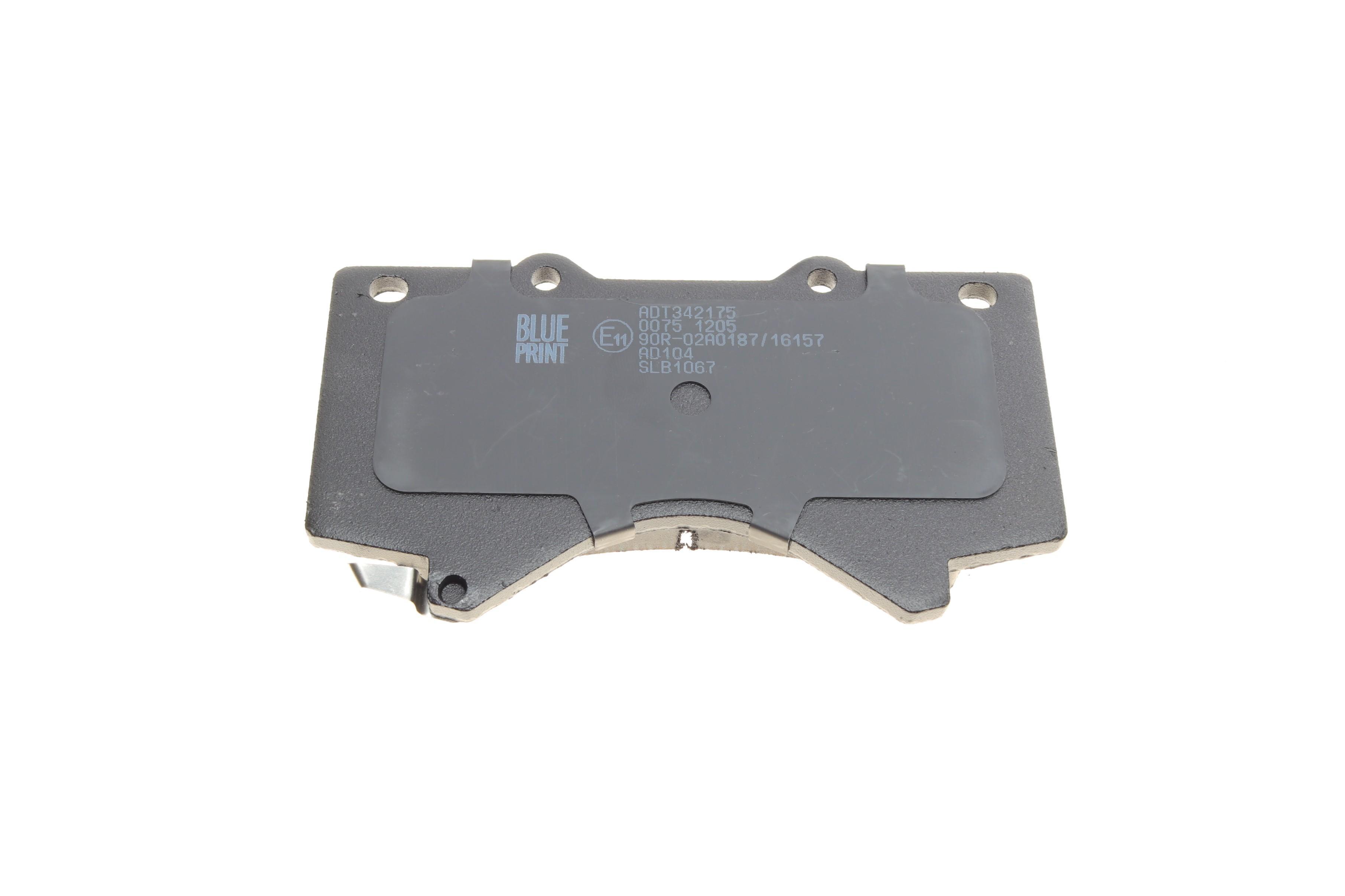 Колодки гальмівні (передні) Toyota Land Cruiser 200 08-