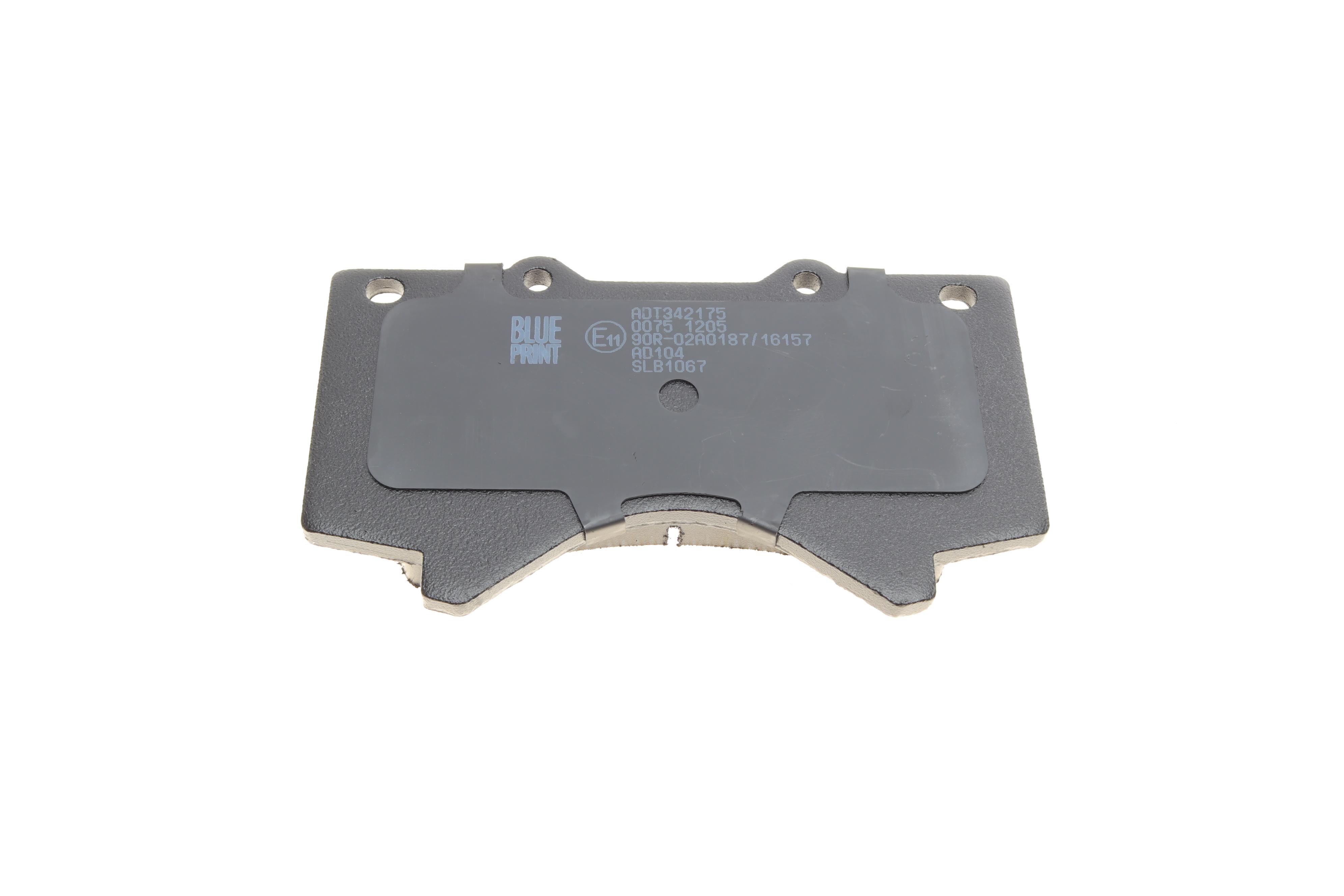 Колодки гальмівні (передні) Toyota Land Cruiser 200 08-