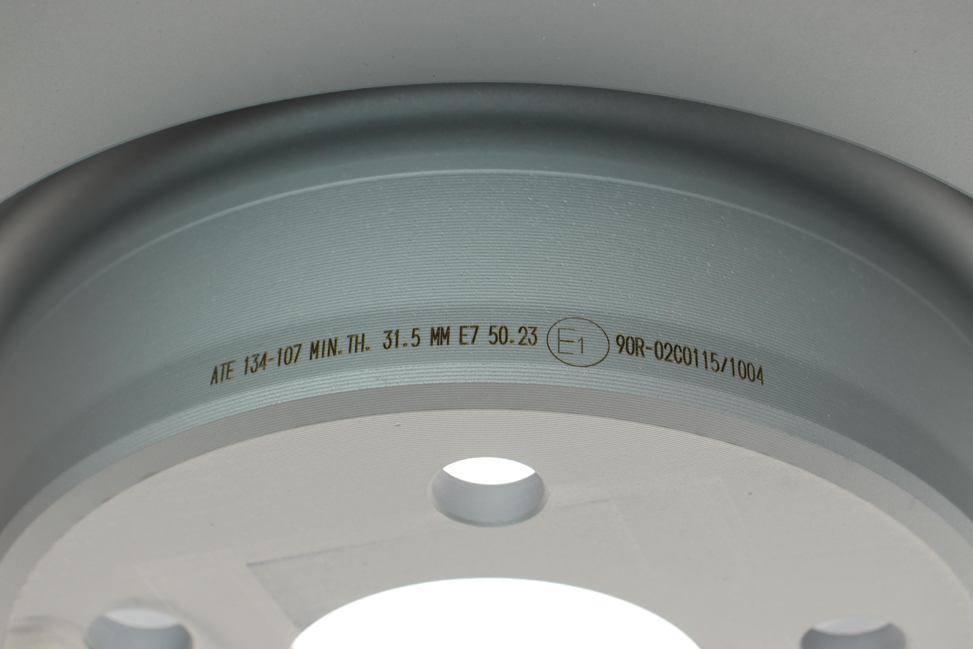 Диск гальмівний (передній) Audi A6 12-18 (356x34) (з покриттям) (вентильований)