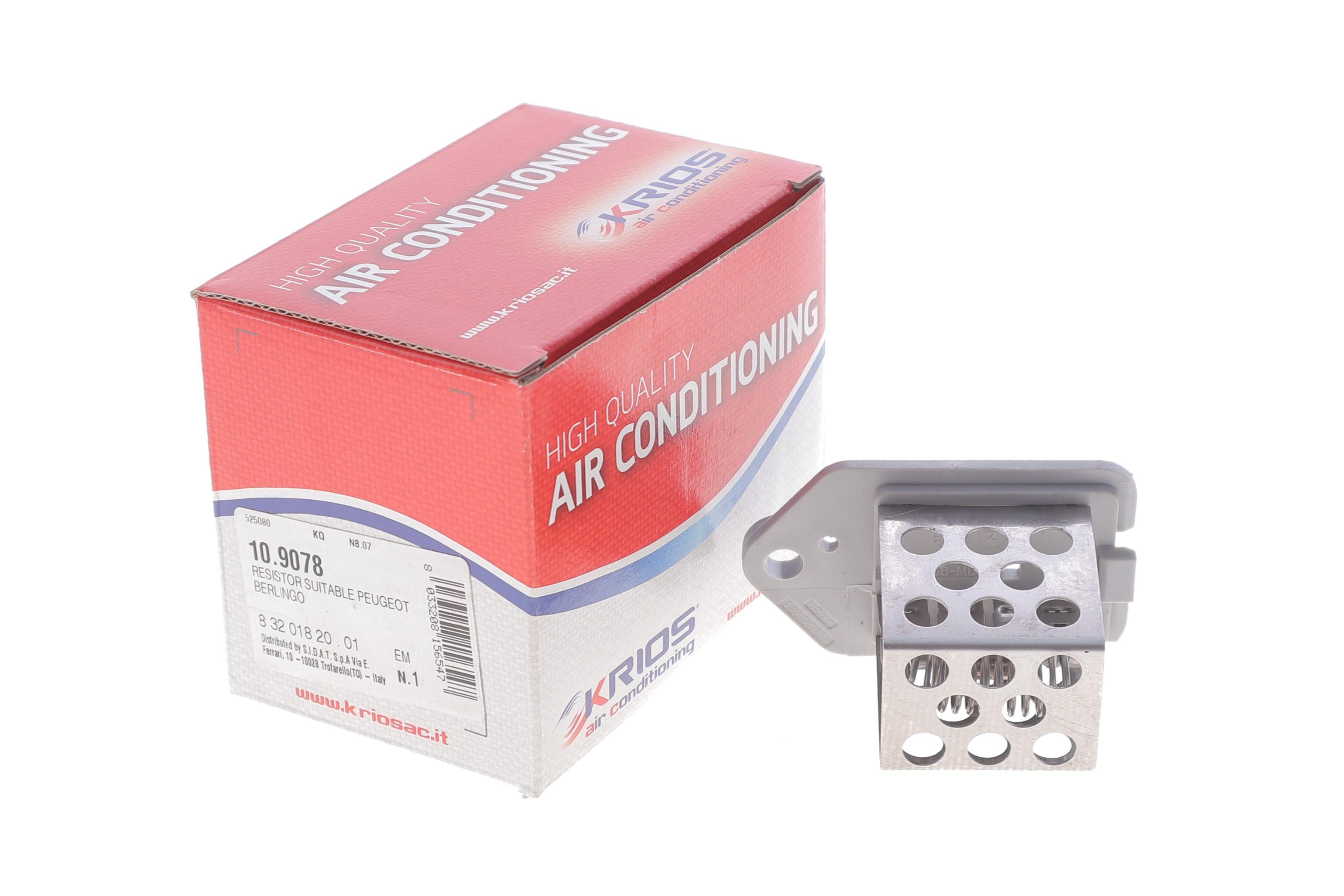 Реостат печки Citroen Berlingo/Peugeot Partner 96-07