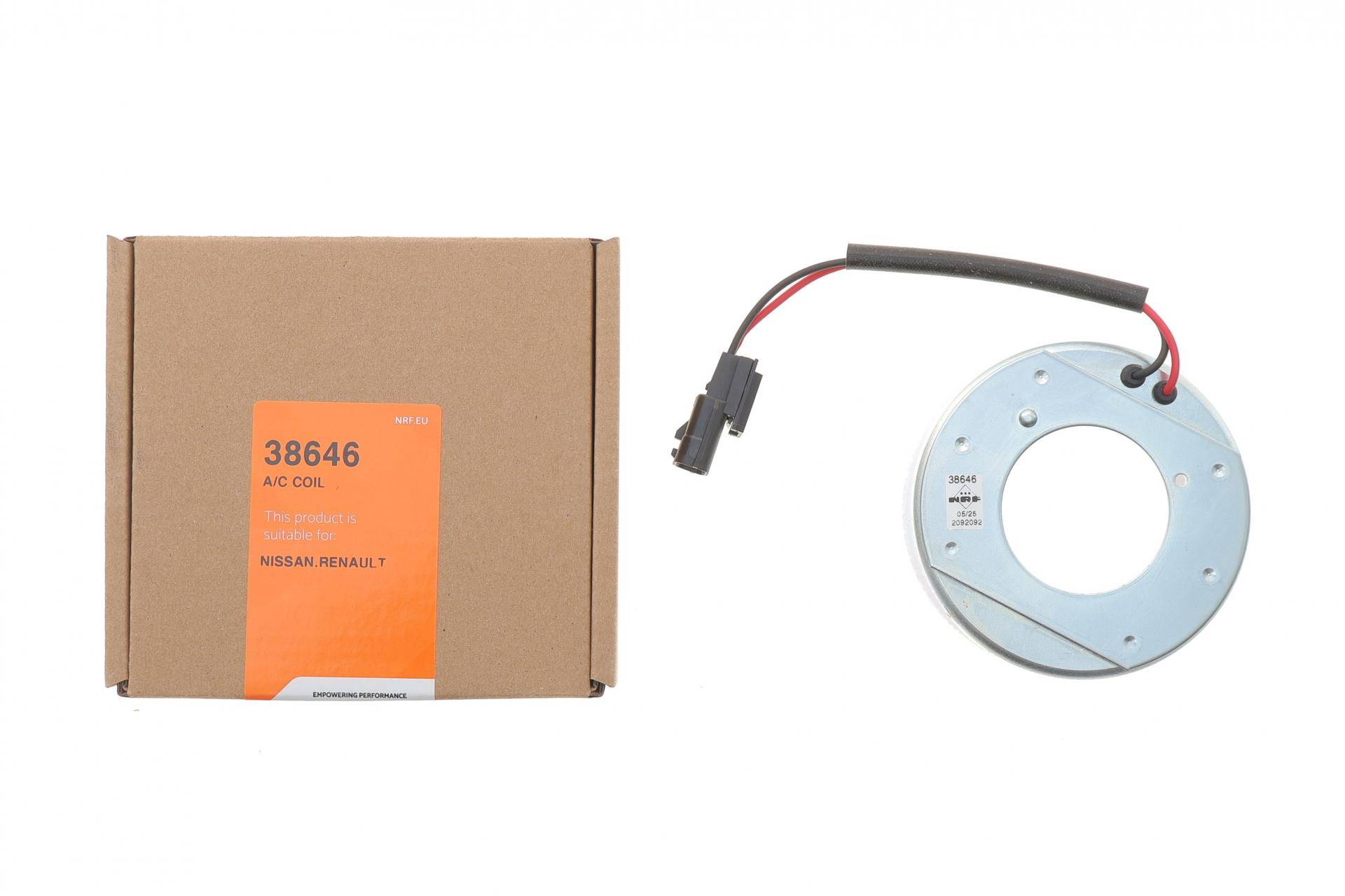 Котушка шківа компресора кондиціонера Renault Megane II/III/Scenic II/III 2.0dCi 05-15