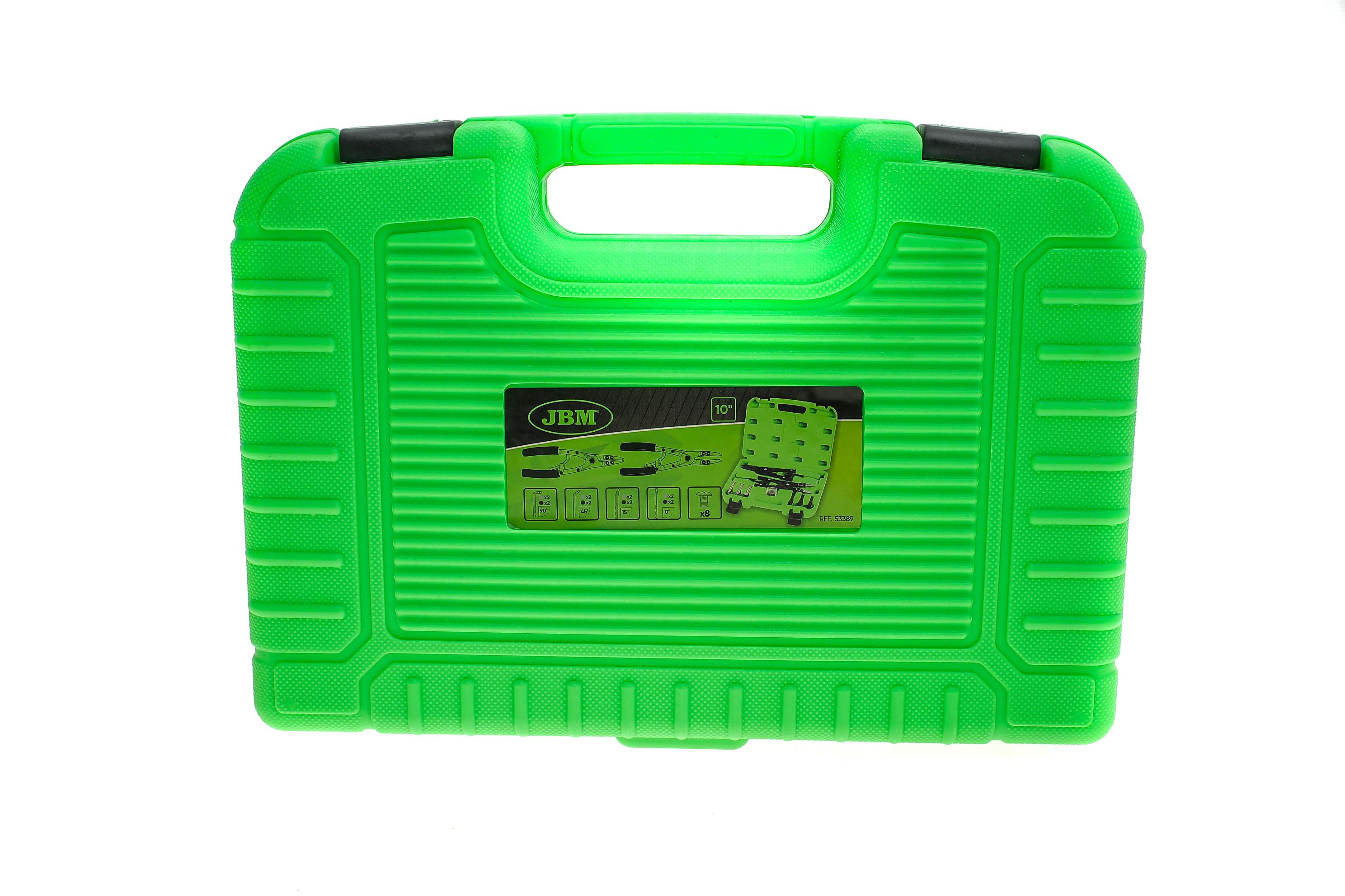 Набір щипців для cтoпopниx кілeць змінними насадками 8 од.