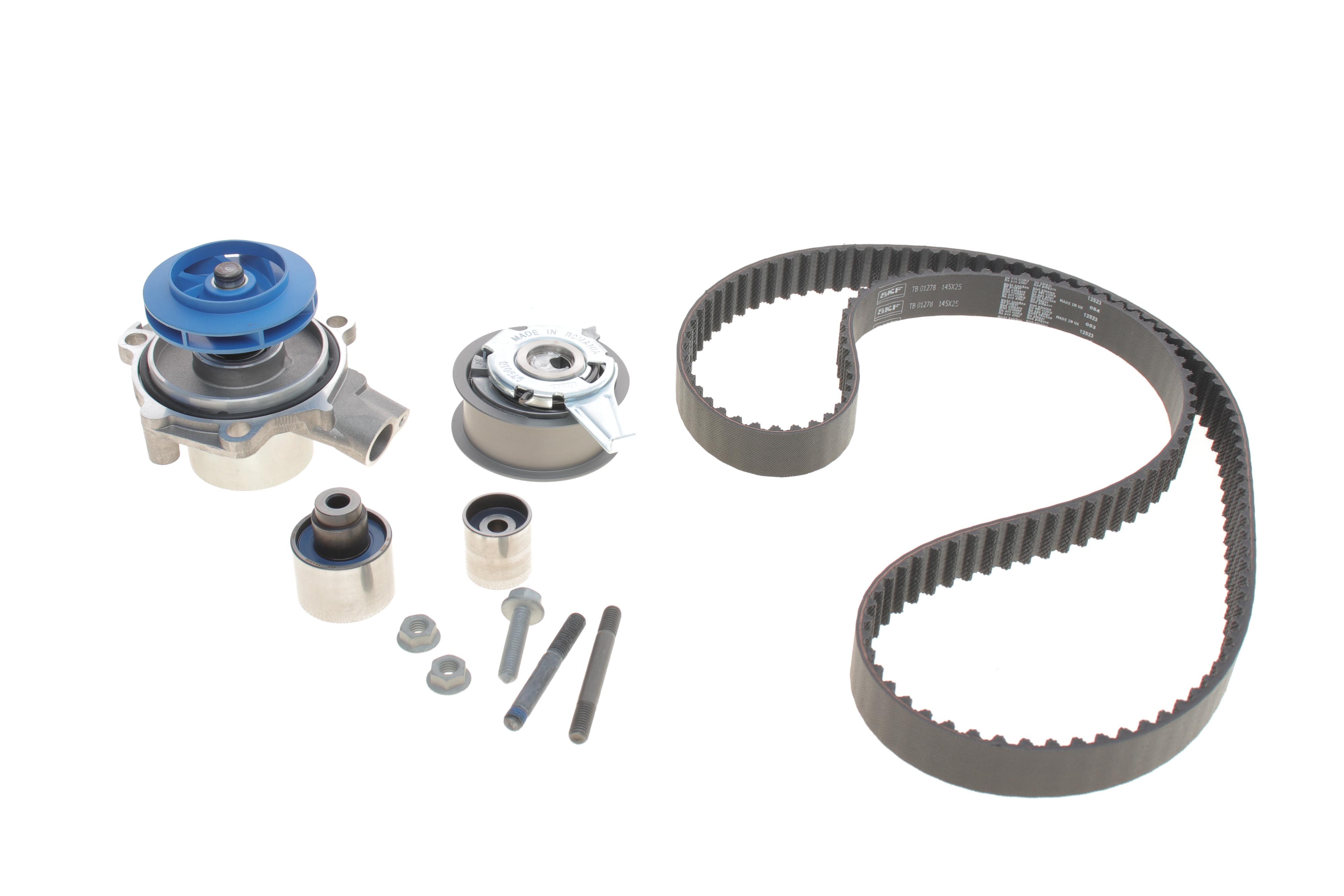 Комплект ГРМ + помпа Audi A3/A4/A5/A6/Q3/VW Caddy/T6 2.0TDI 15-/Golf VII 1.6TDI/2.0TDI 12- (25x145z)