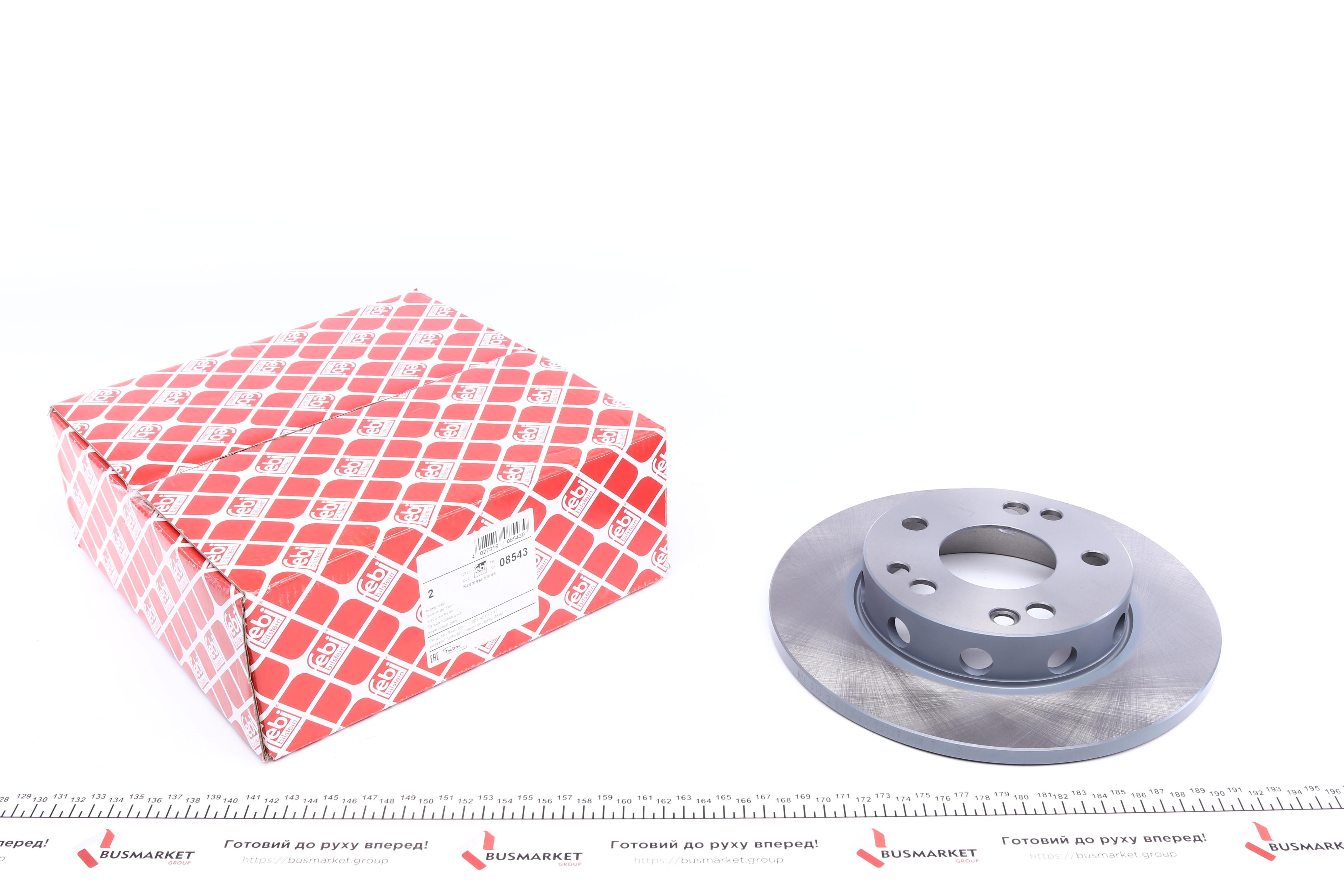 Диск тормозной (передний) MB 190 (W201) 2.0-2.5 D 82-93 (11x262)