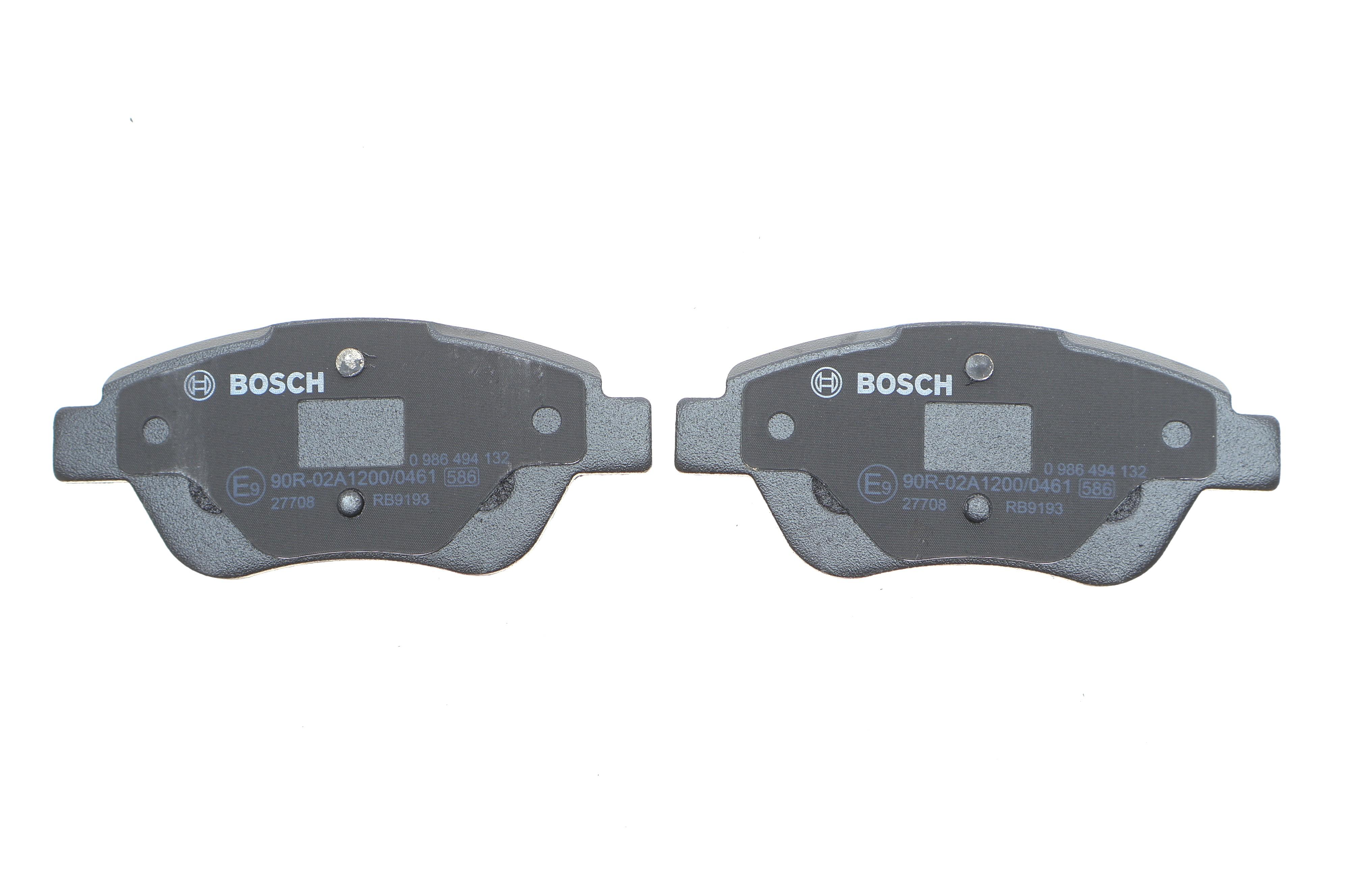 Колодки гальмівні (передні) Fiat Doblo/Citroen Nemo/Peugeot Bipper 08- (Bosch)