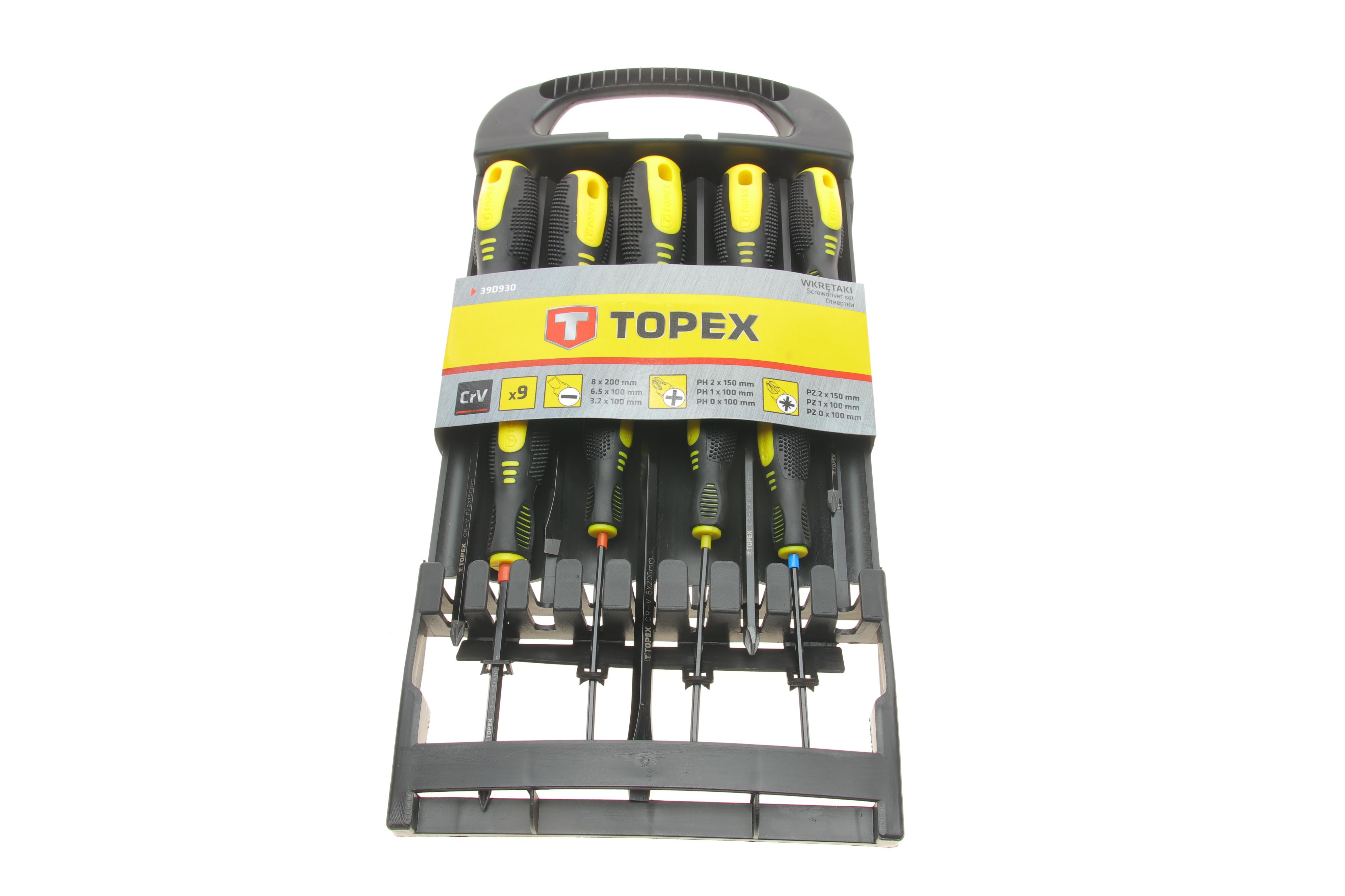 Набір викруток SL, PH 9 од.