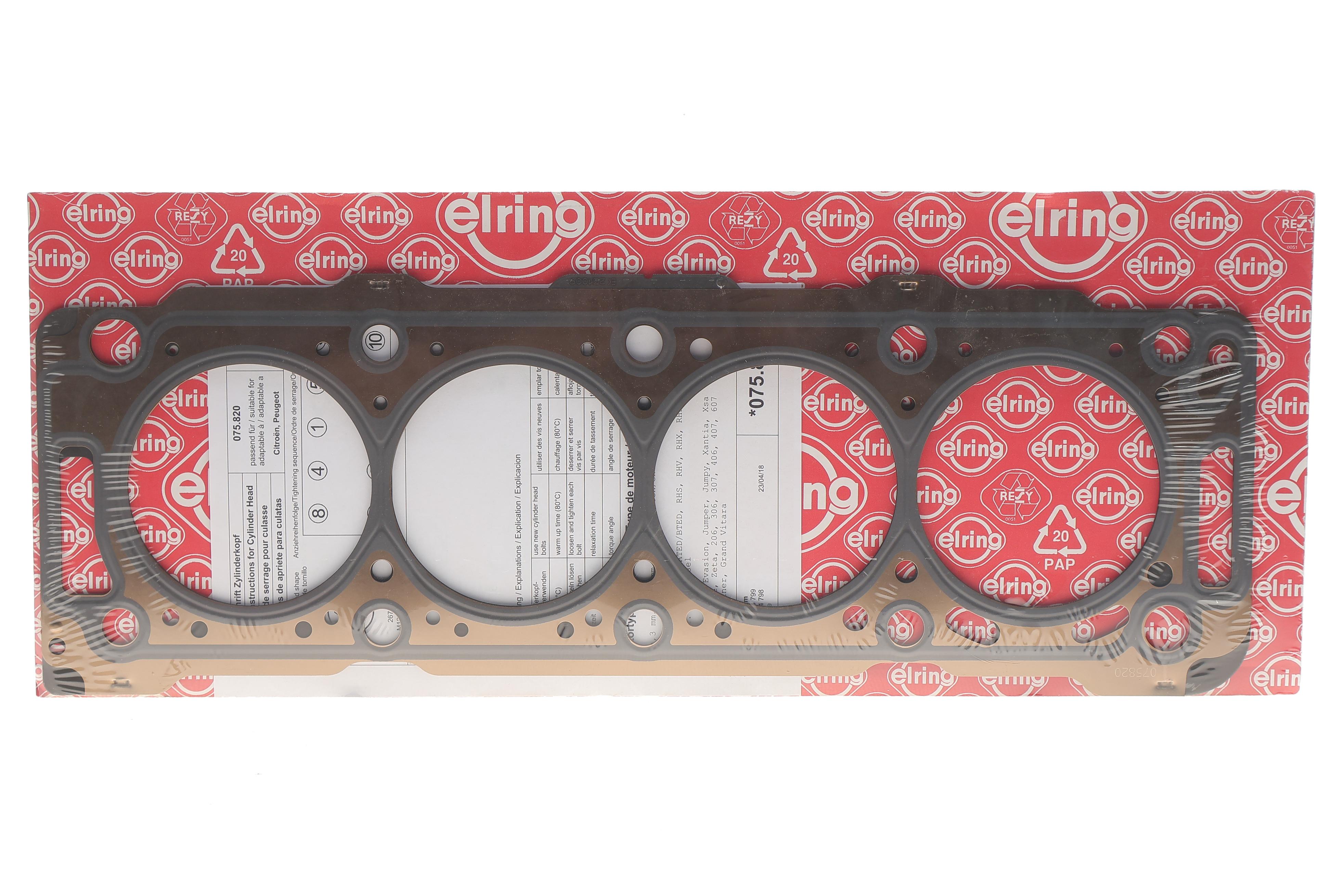 Прокладка ГБЦ Peugeot Boxer/Fiat Ducato 2.0HDI/2.0JTD 01- (1 метка) (1.3 mm)