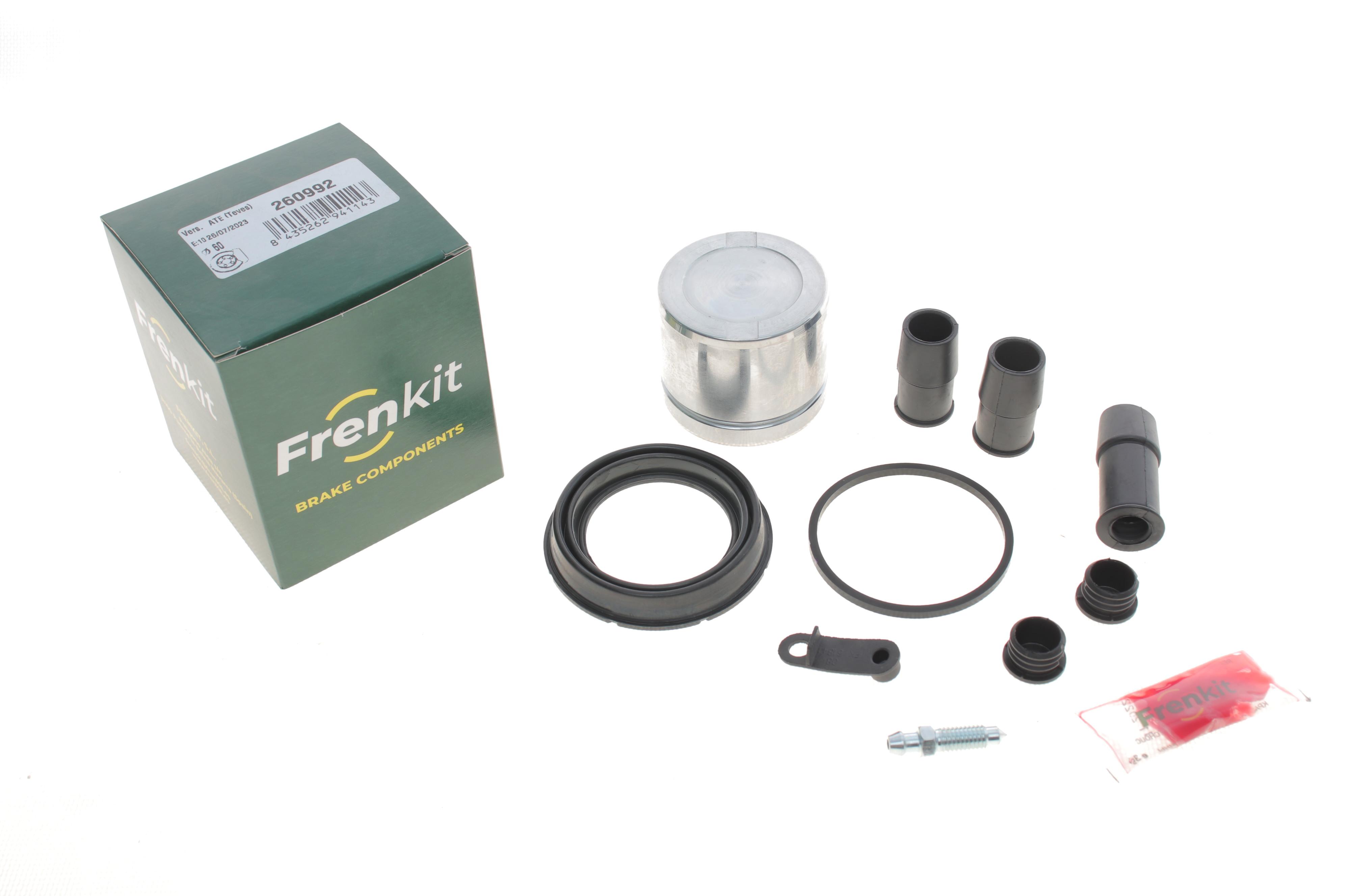 Ремкомплект супорта (переднього) Citroen C4/Peugeot 308 13- (d=60mm) (+поршень) (Ate)