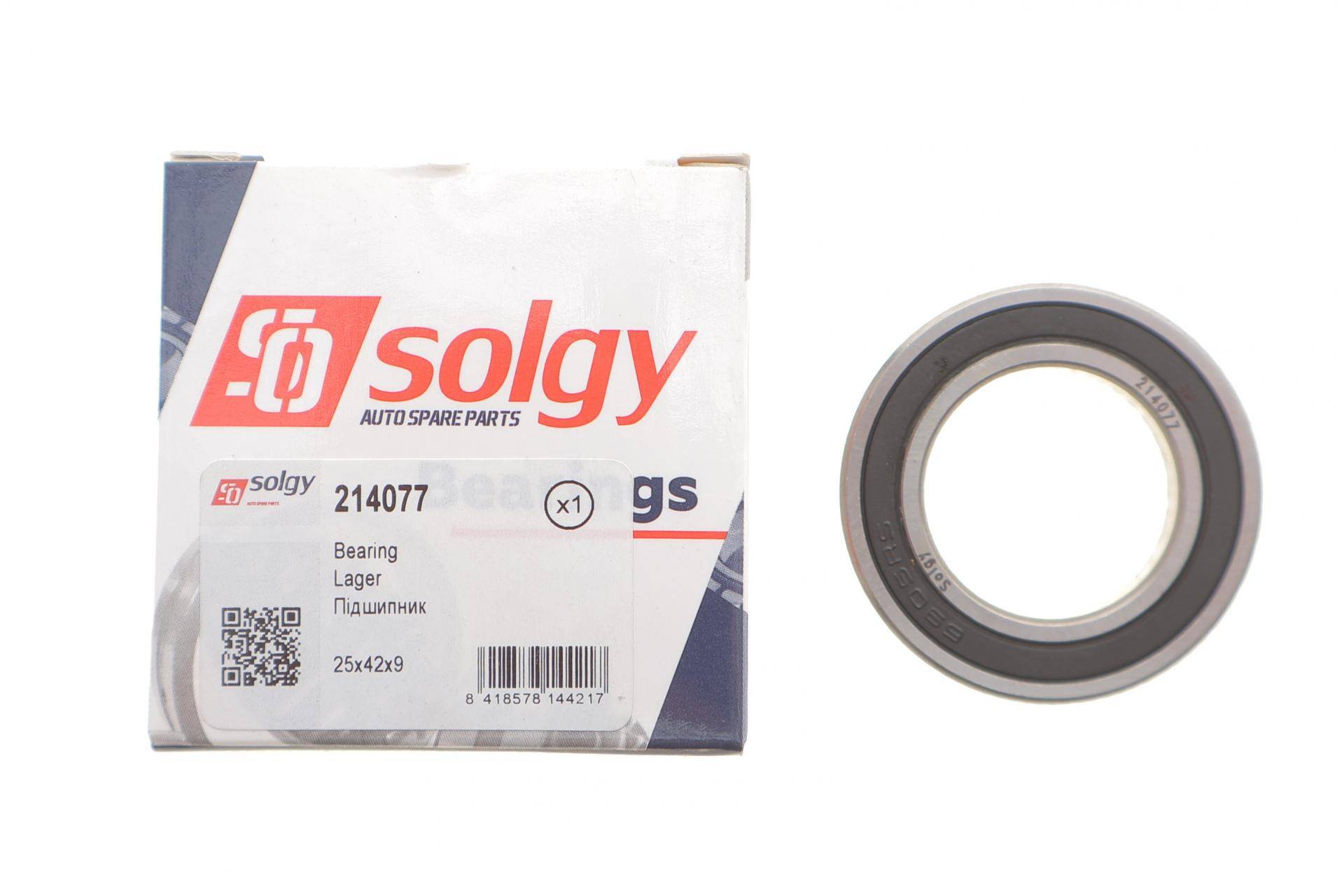 Підшипник (25x42x9)